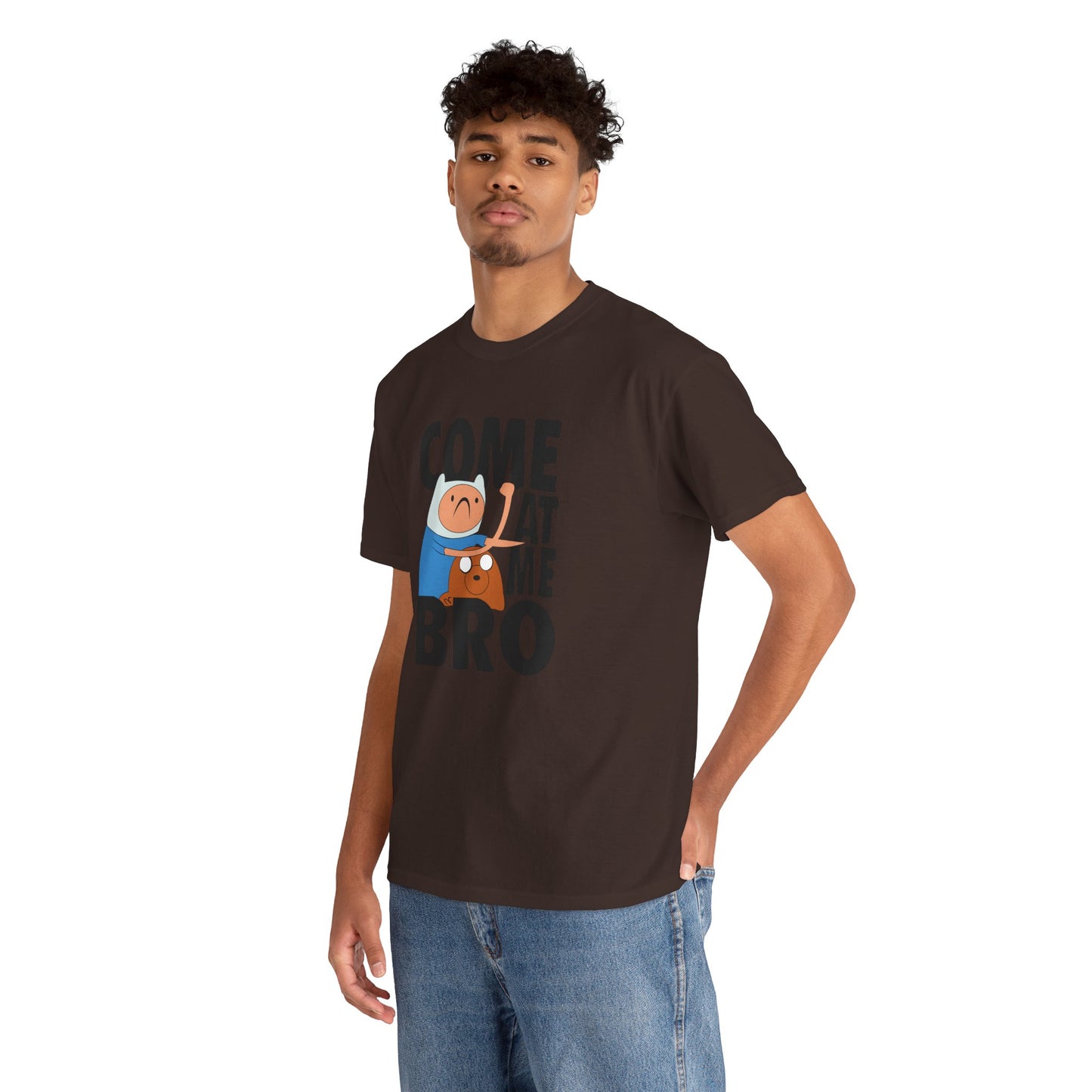 Come At Me Bro T‑Shirt — Funny Cartoon Bros Graphic Tee