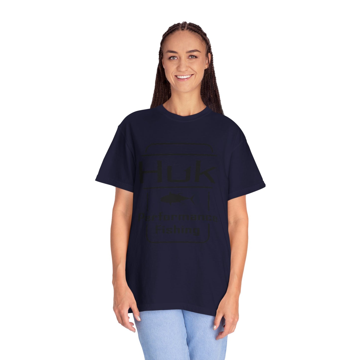 HUK Fishing Performance T-Shirt — "Huk Performance Fishing" Graphic Tee