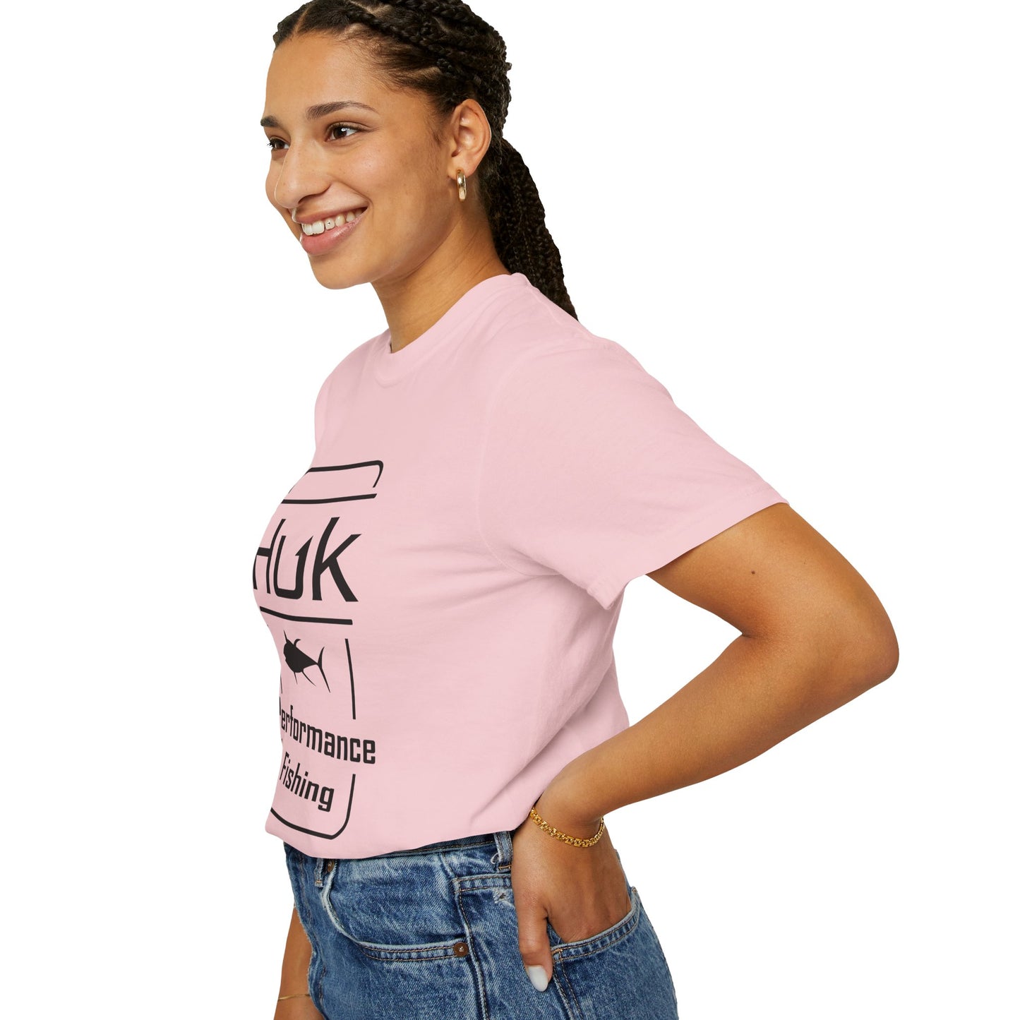 HUK Fishing Performance T-Shirt — "Huk Performance Fishing" Graphic Tee