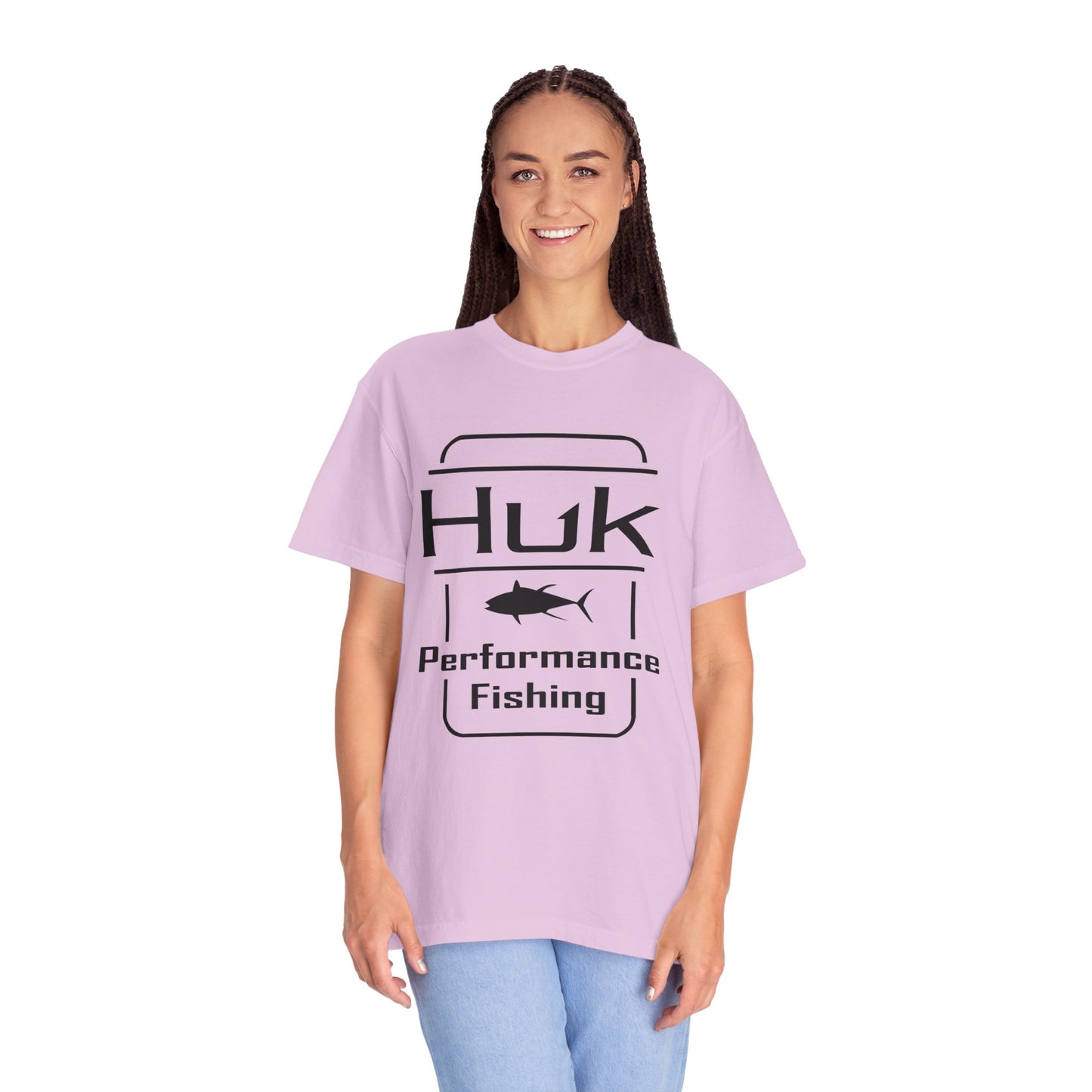 HUK Fishing Performance T-Shirt — "Huk Performance Fishing" Graphic Tee