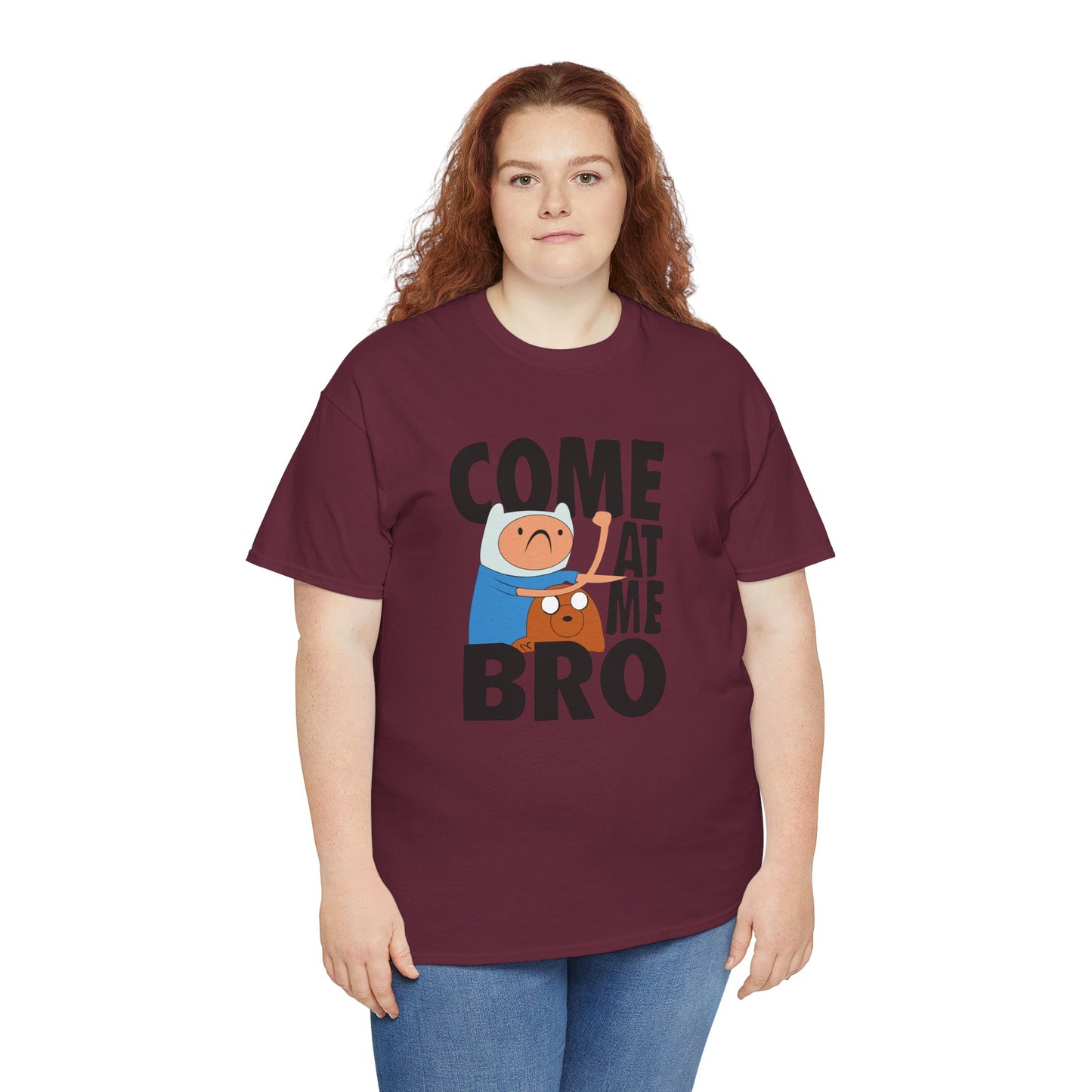 Come At Me Bro T‑Shirt — Funny Cartoon Bros Graphic Tee
