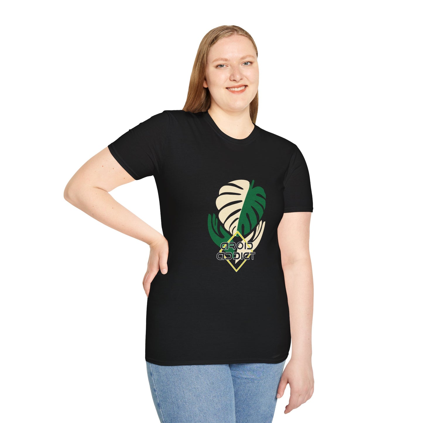 Monstera Leaf Tee - Aroid Addict — Tropical Plant Lover T-Shirt