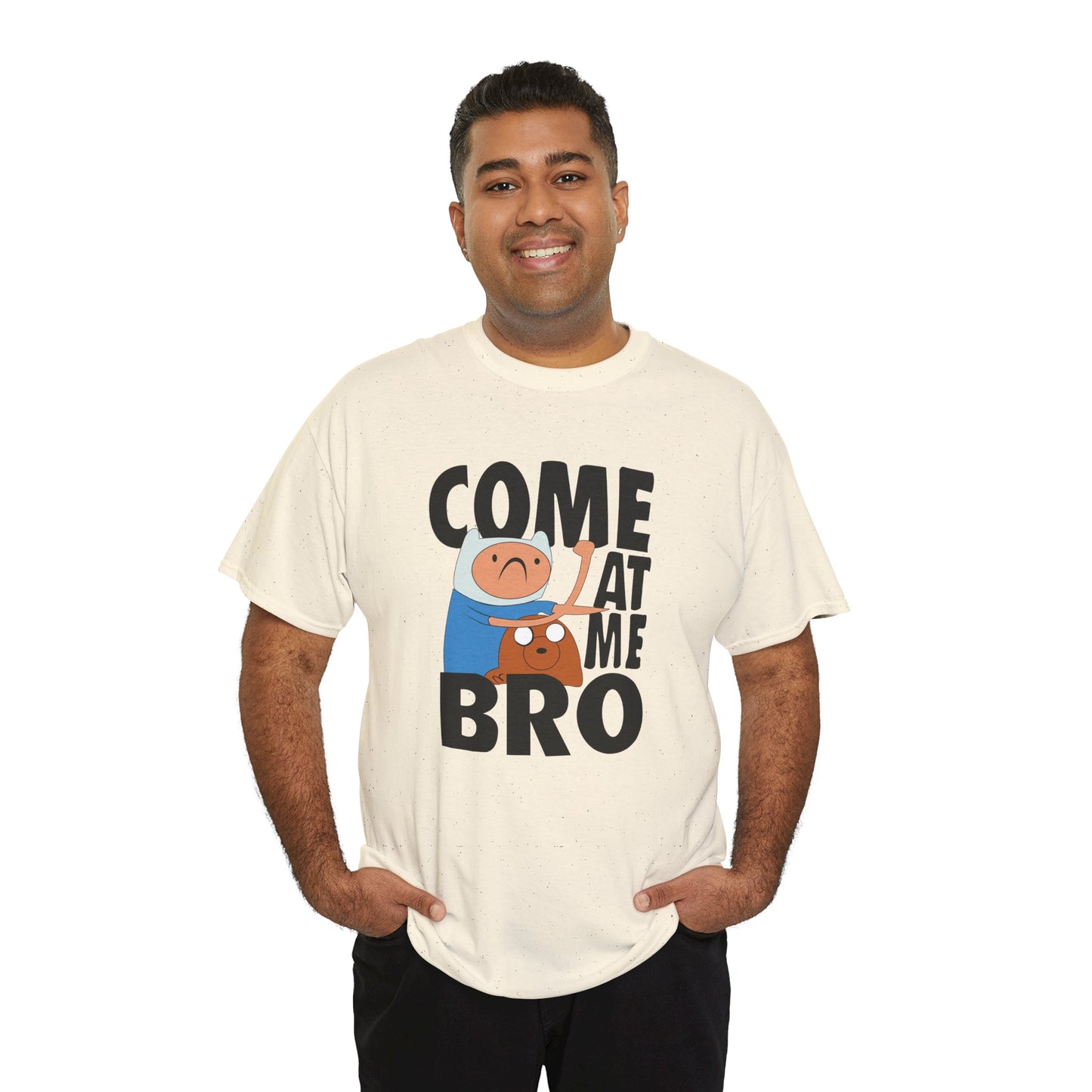 Come At Me Bro T‑Shirt — Funny Cartoon Bros Graphic Tee