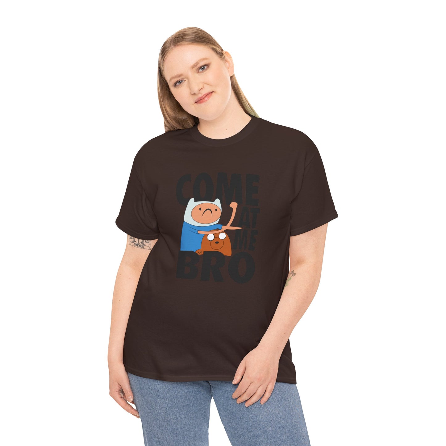 Come At Me Bro T‑Shirt — Funny Cartoon Bros Graphic Tee
