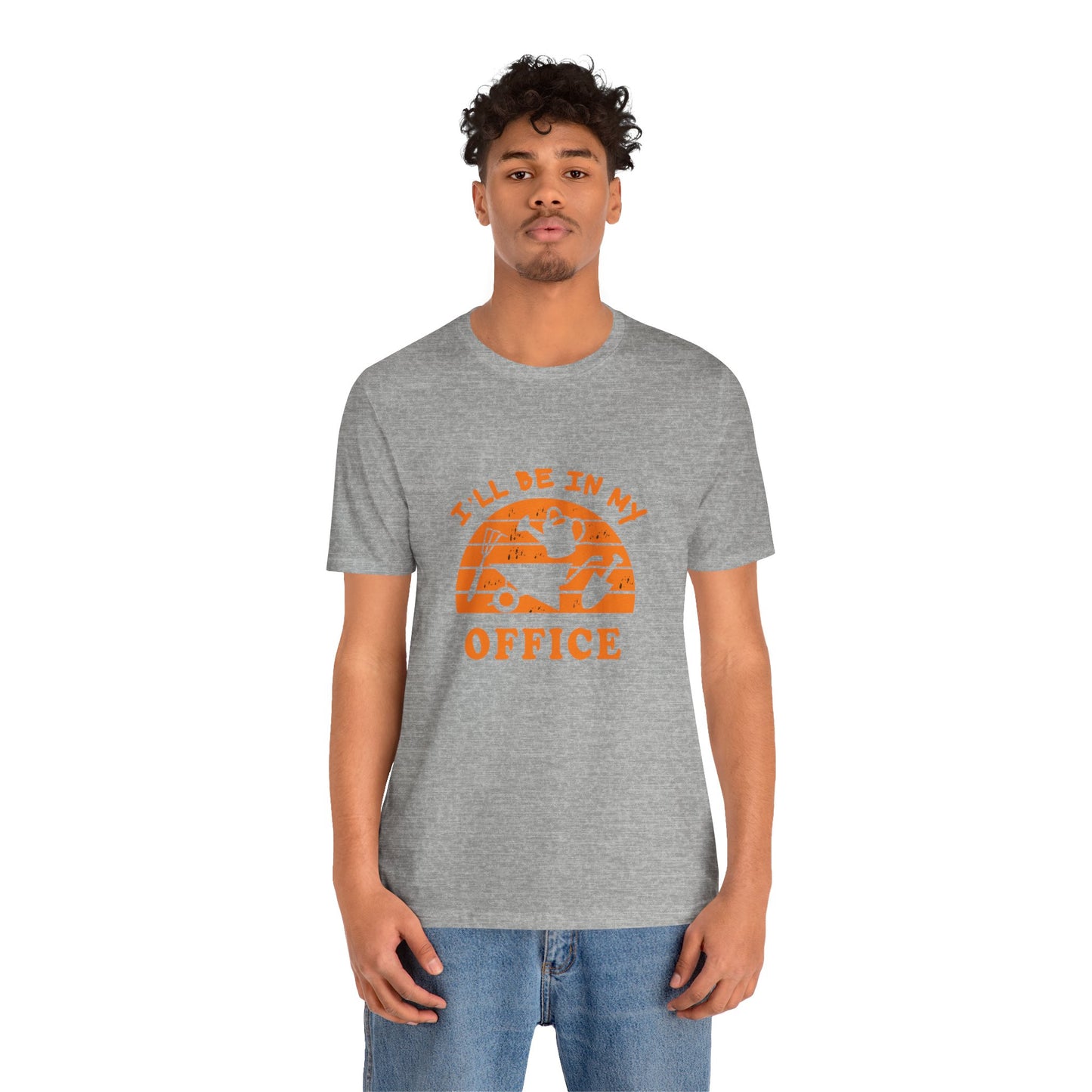 I'll Be In My Office T-Shirt — Gardening Watering Can Graphic Tee