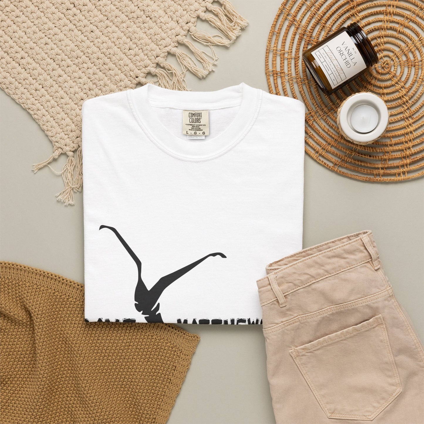 Dave Matthews Band Logo T‑Shirt — Classic Tour Band Tee