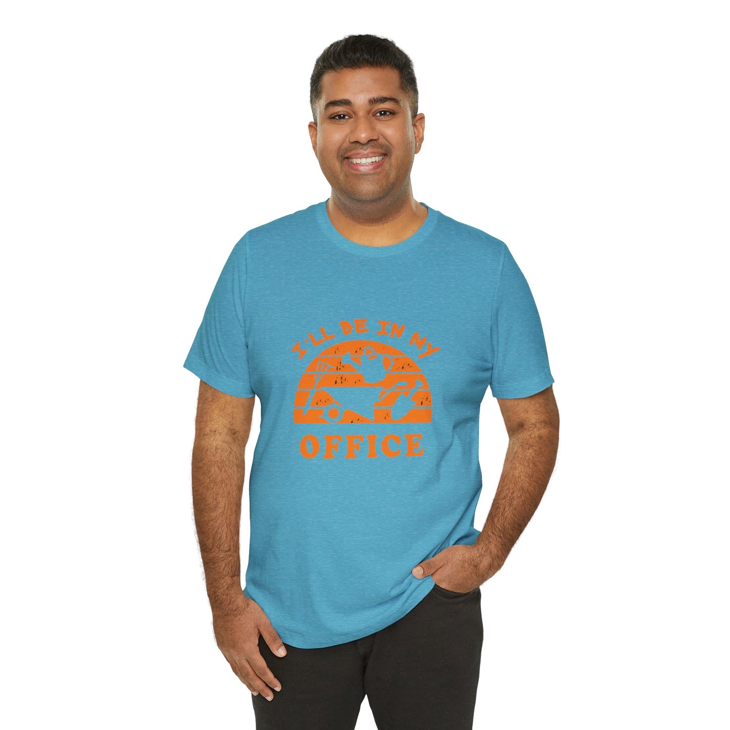 I'll Be In My Office T-Shirt — Gardening Watering Can Graphic Tee