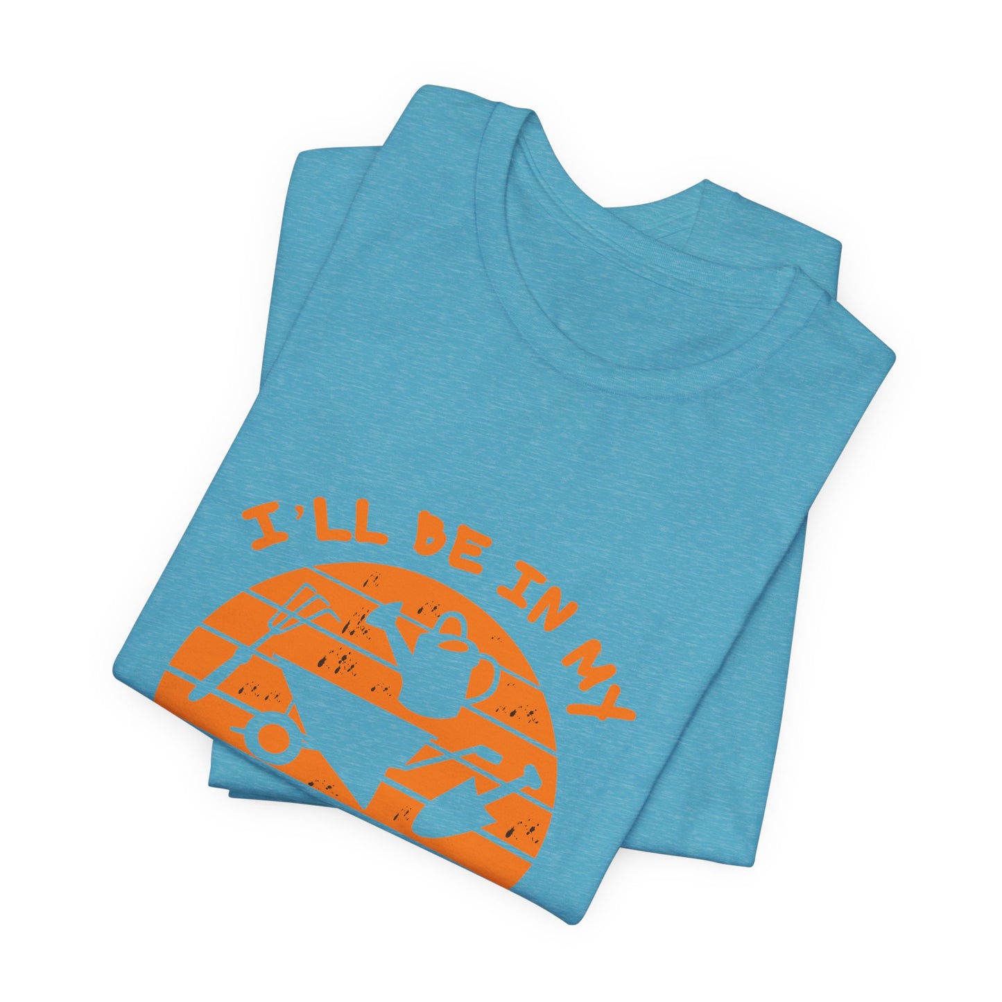I'll Be In My Office T-Shirt — Gardening Watering Can Graphic Tee