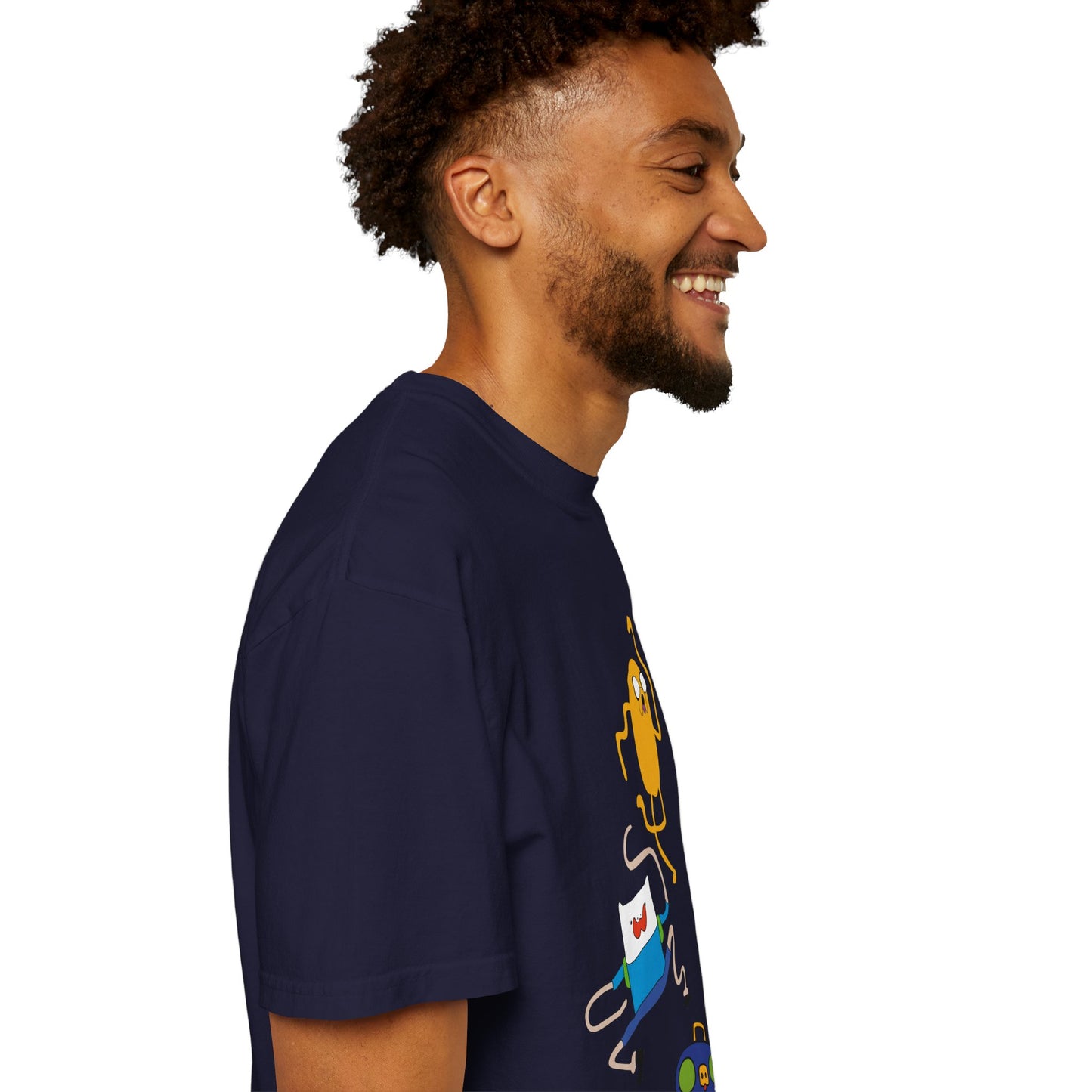 Adventure Time Dance Party T-Shirt — Jake & Radio Cartoon Tee