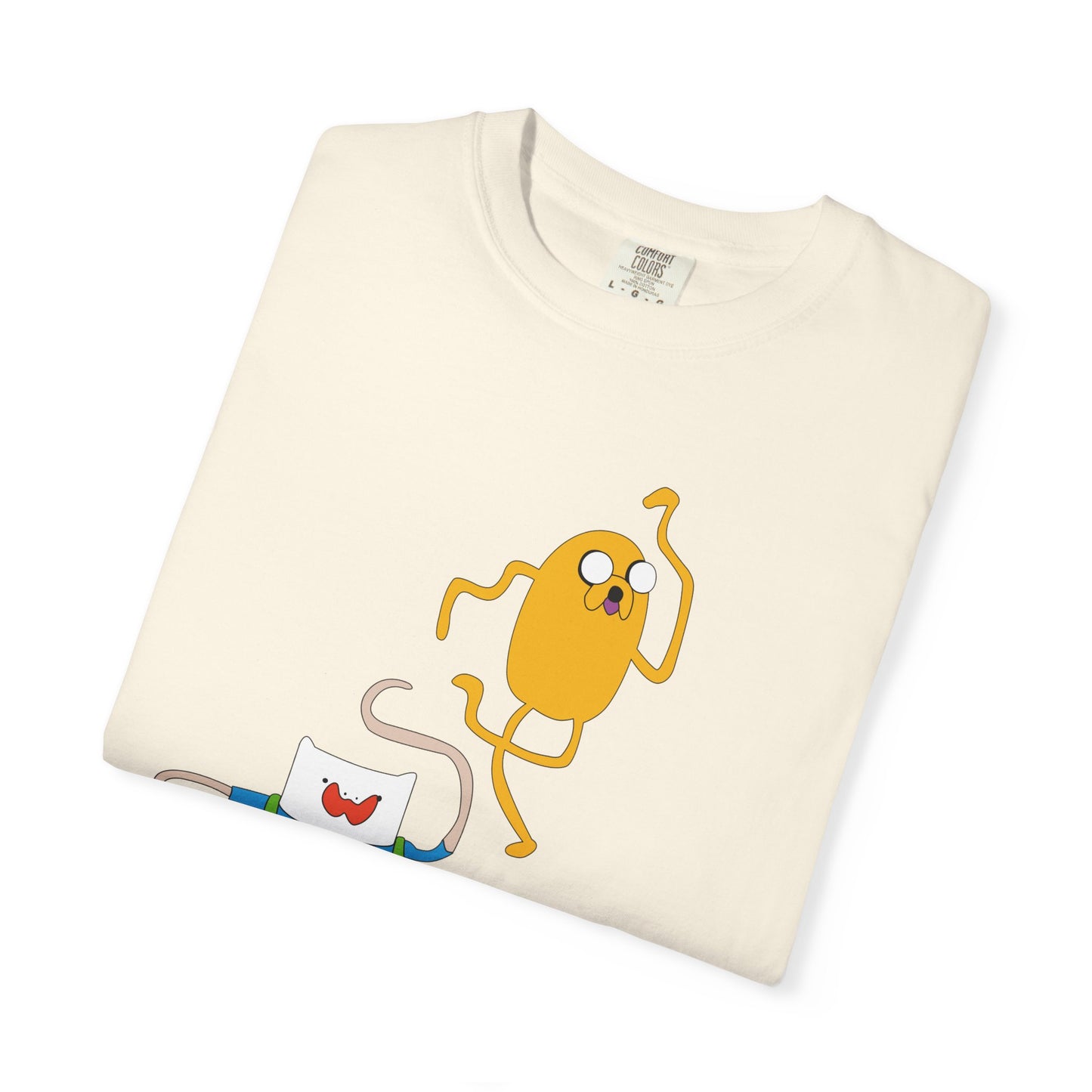 Adventure Time Dance Party T-Shirt — Jake & Radio Cartoon Tee
