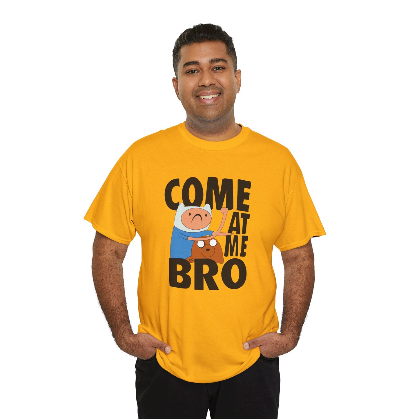Come At Me Bro T‑Shirt — Funny Cartoon Bros Graphic Tee
