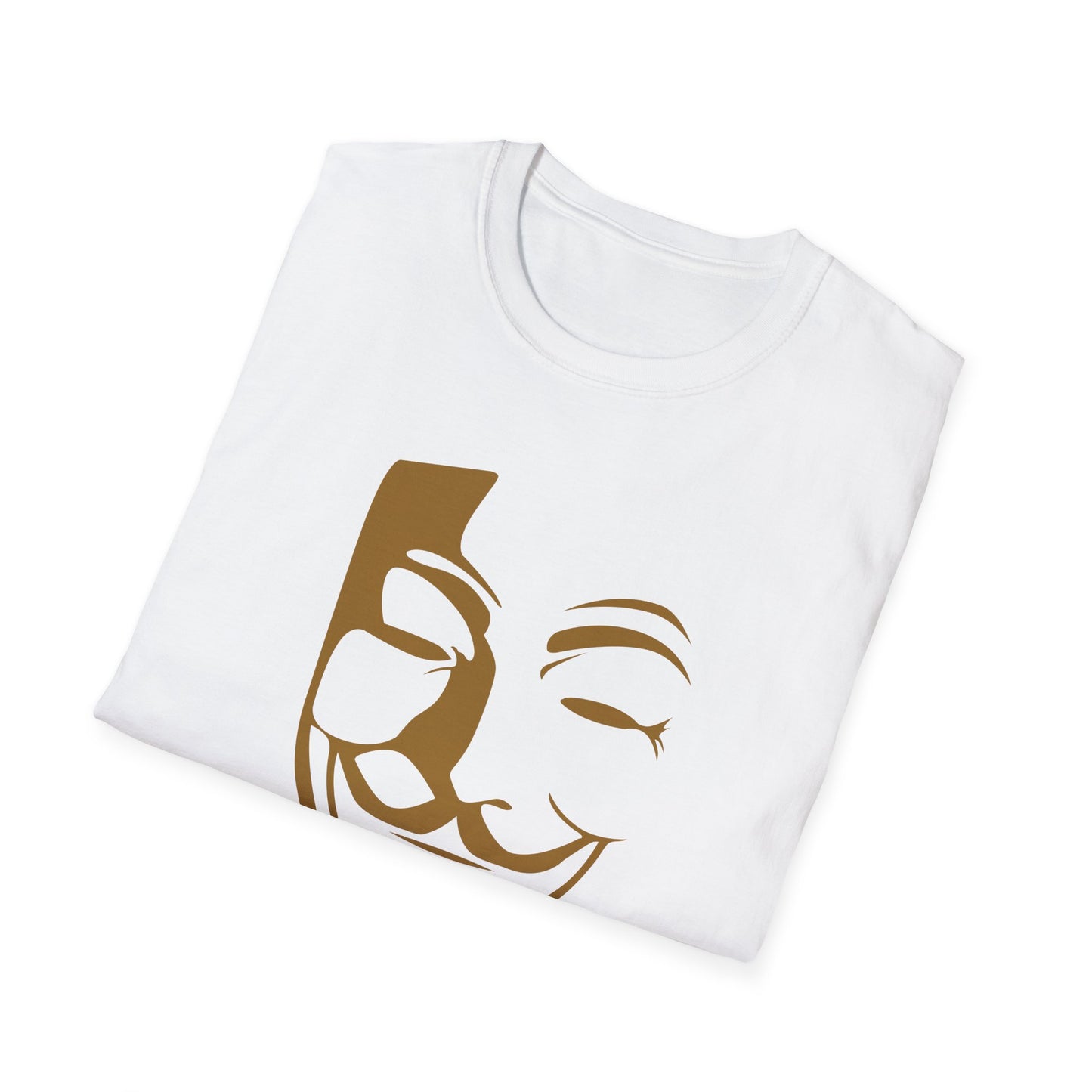 Guy Fawkes Mask T-Shirt — Anonymous/V for Vendetta Inspired Graphic Tee