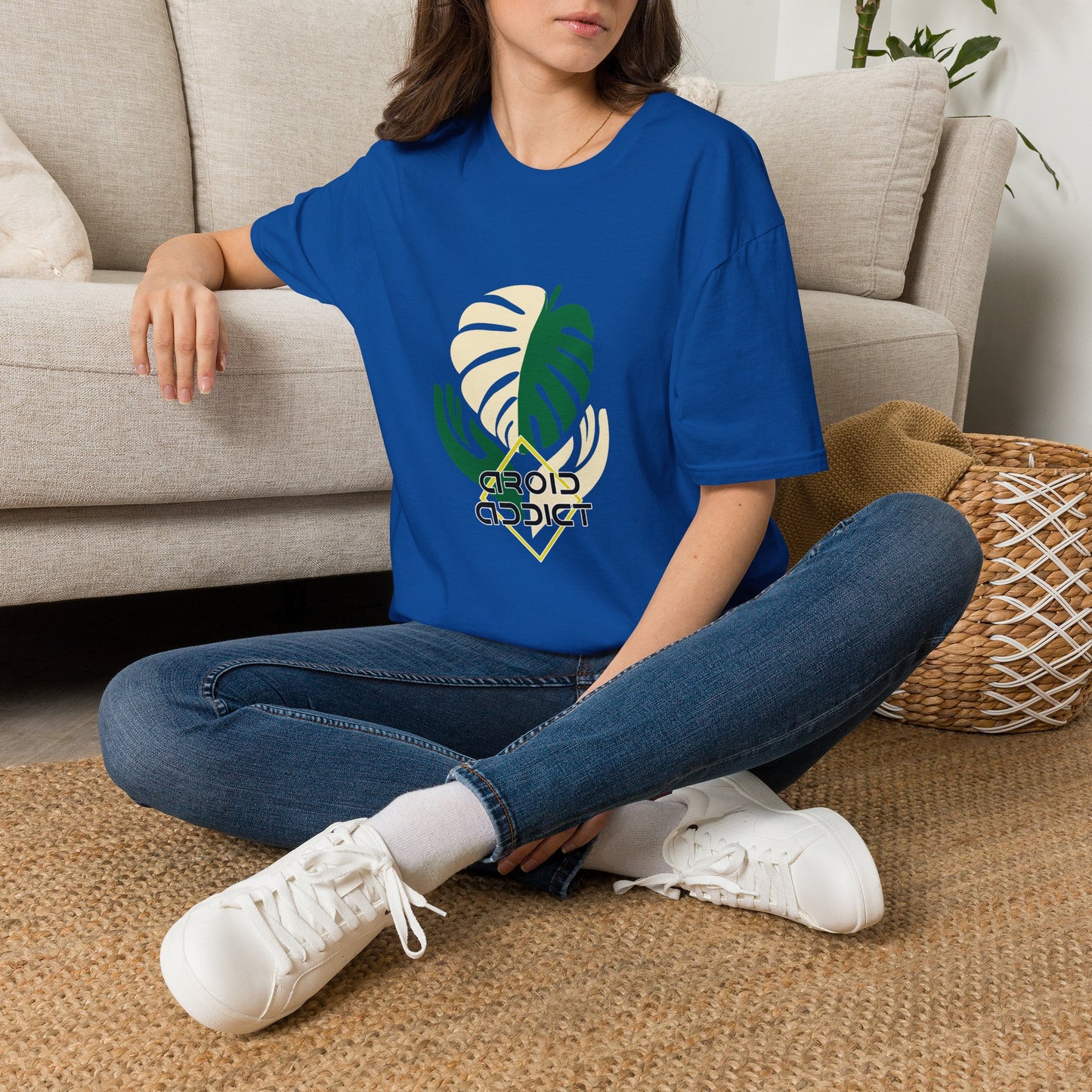 Monstera Leaf Tee - Aroid Addict — Tropical Plant Lover T-Shirt
