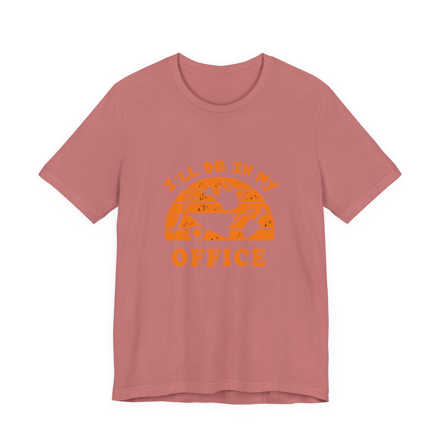 I'll Be In My Office T-Shirt — Gardening Watering Can Graphic Tee