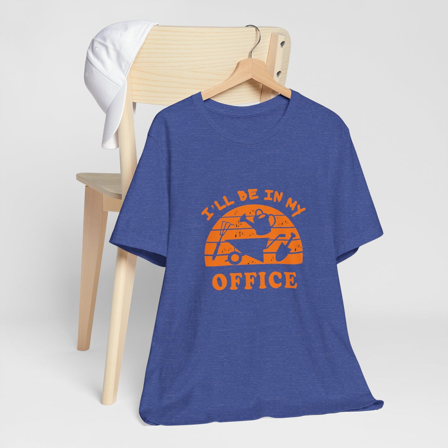I'll Be In My Office T-Shirt — Gardening Watering Can Graphic Tee