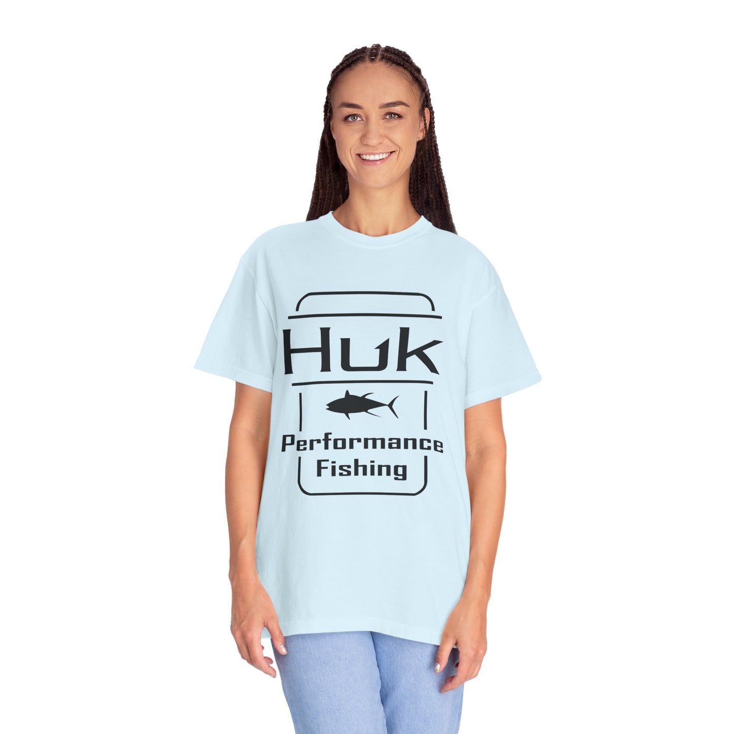 HUK Fishing Performance T-Shirt — "Huk Performance Fishing" Graphic Tee