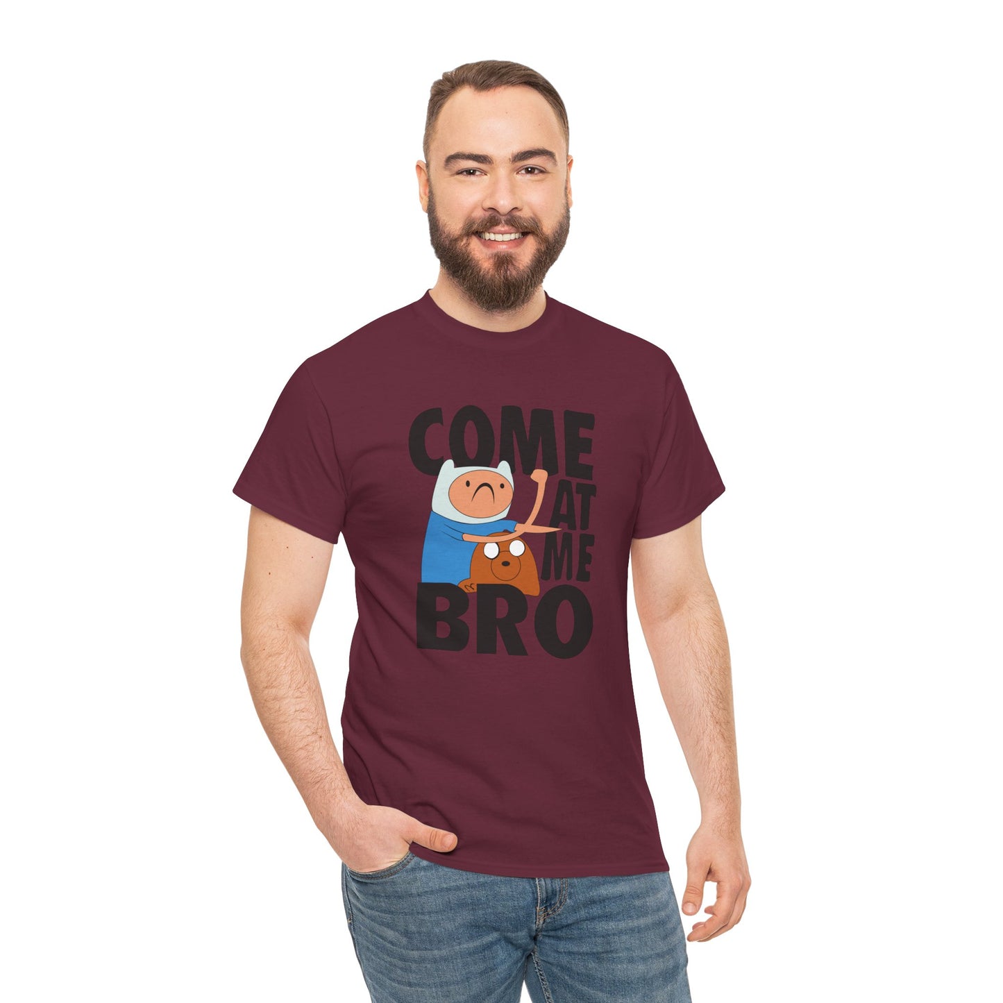 Come At Me Bro T‑Shirt — Funny Cartoon Bros Graphic Tee