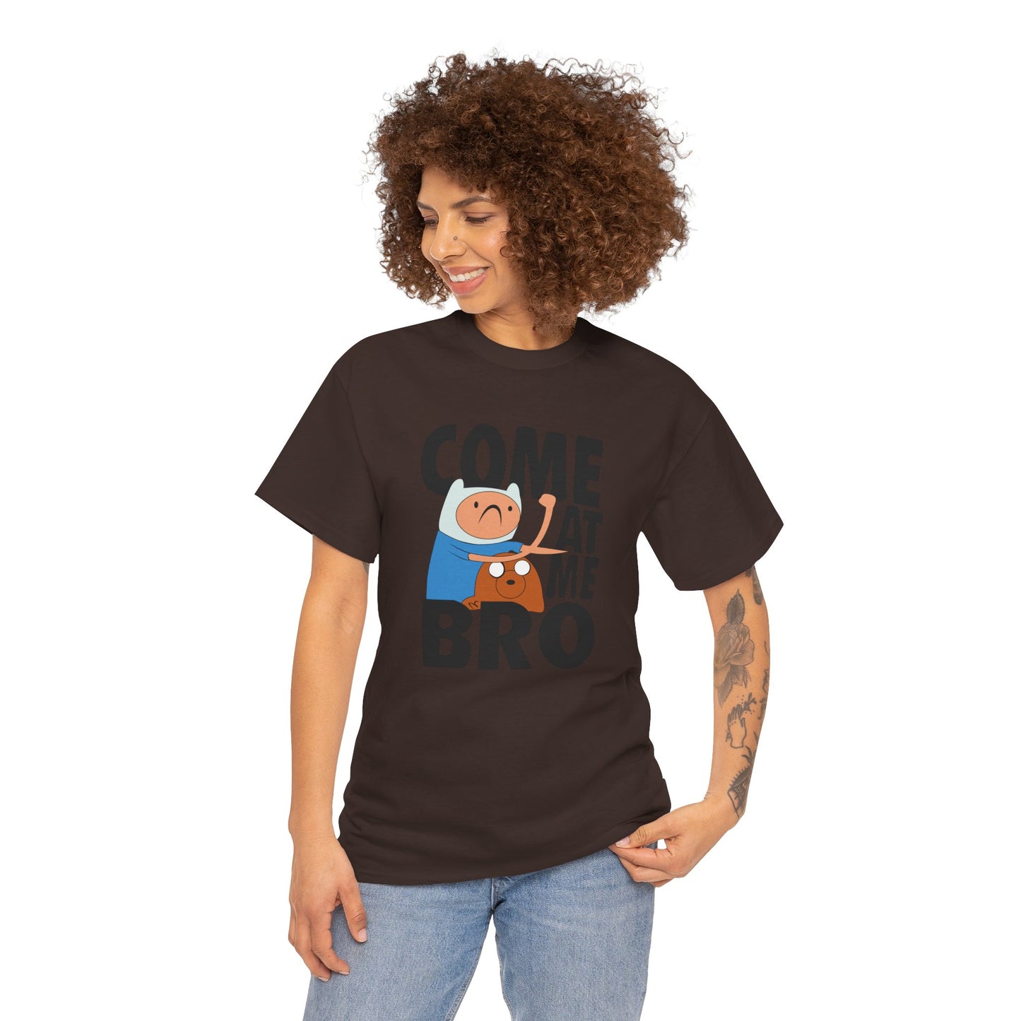 Come At Me Bro T‑Shirt — Funny Cartoon Bros Graphic Tee