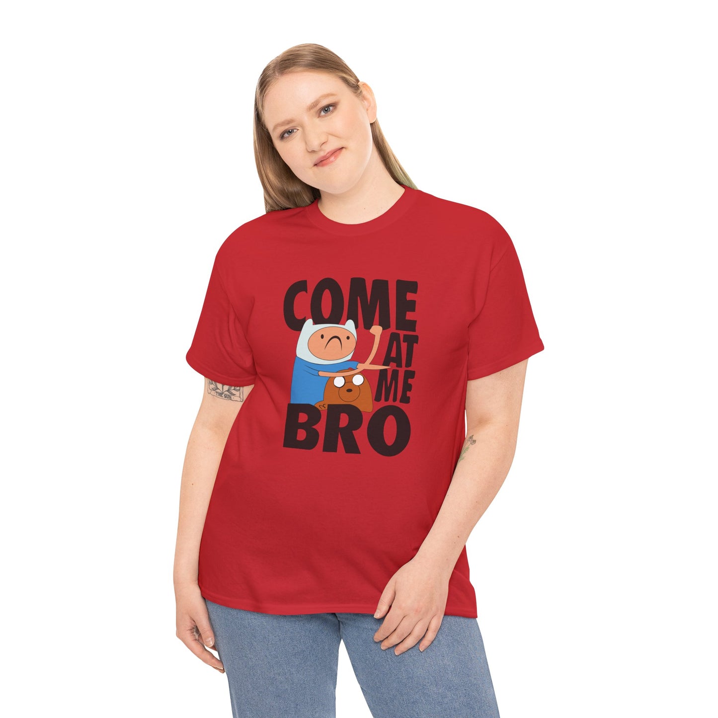 Come At Me Bro T‑Shirt — Funny Cartoon Bros Graphic Tee