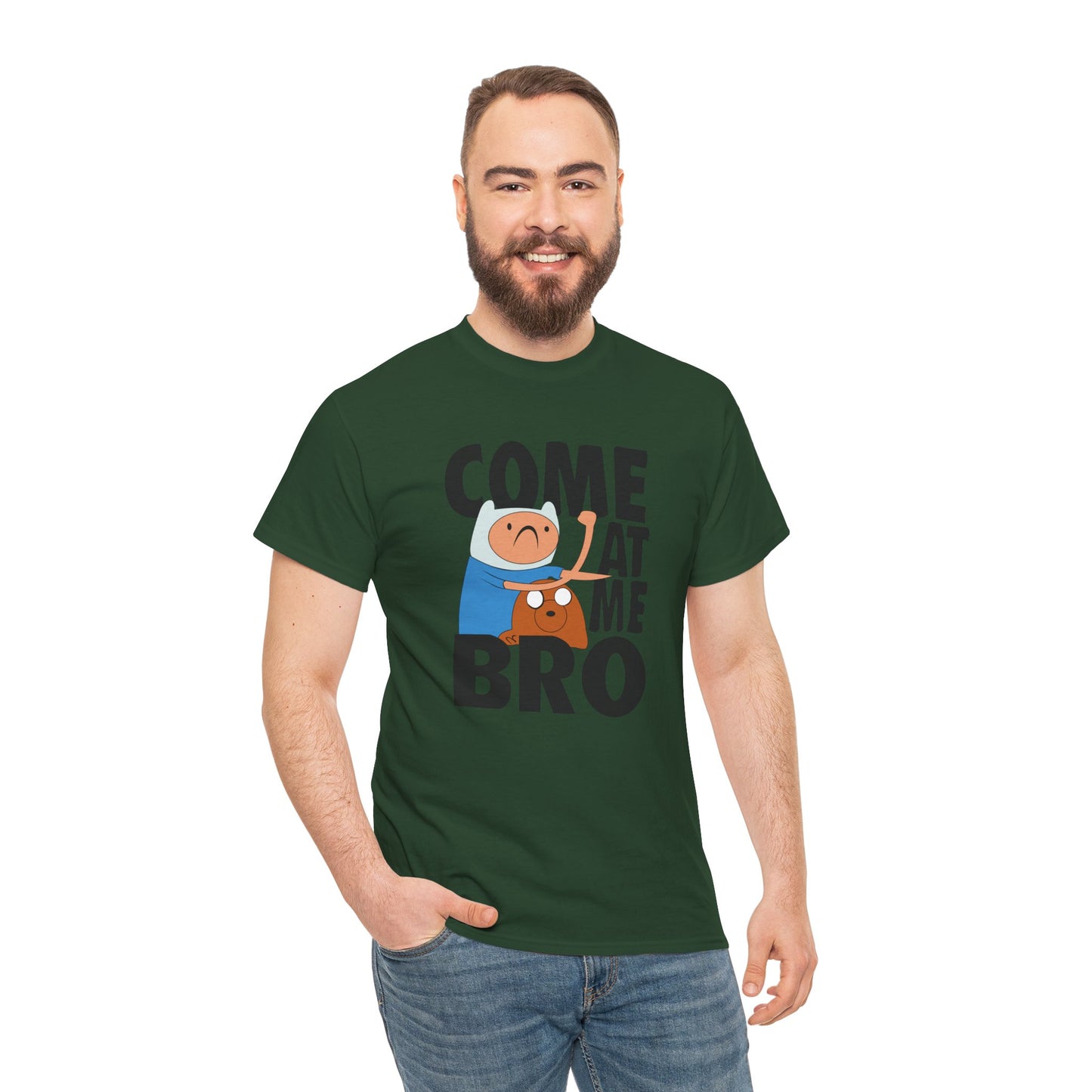 Come At Me Bro T‑Shirt — Funny Cartoon Bros Graphic Tee