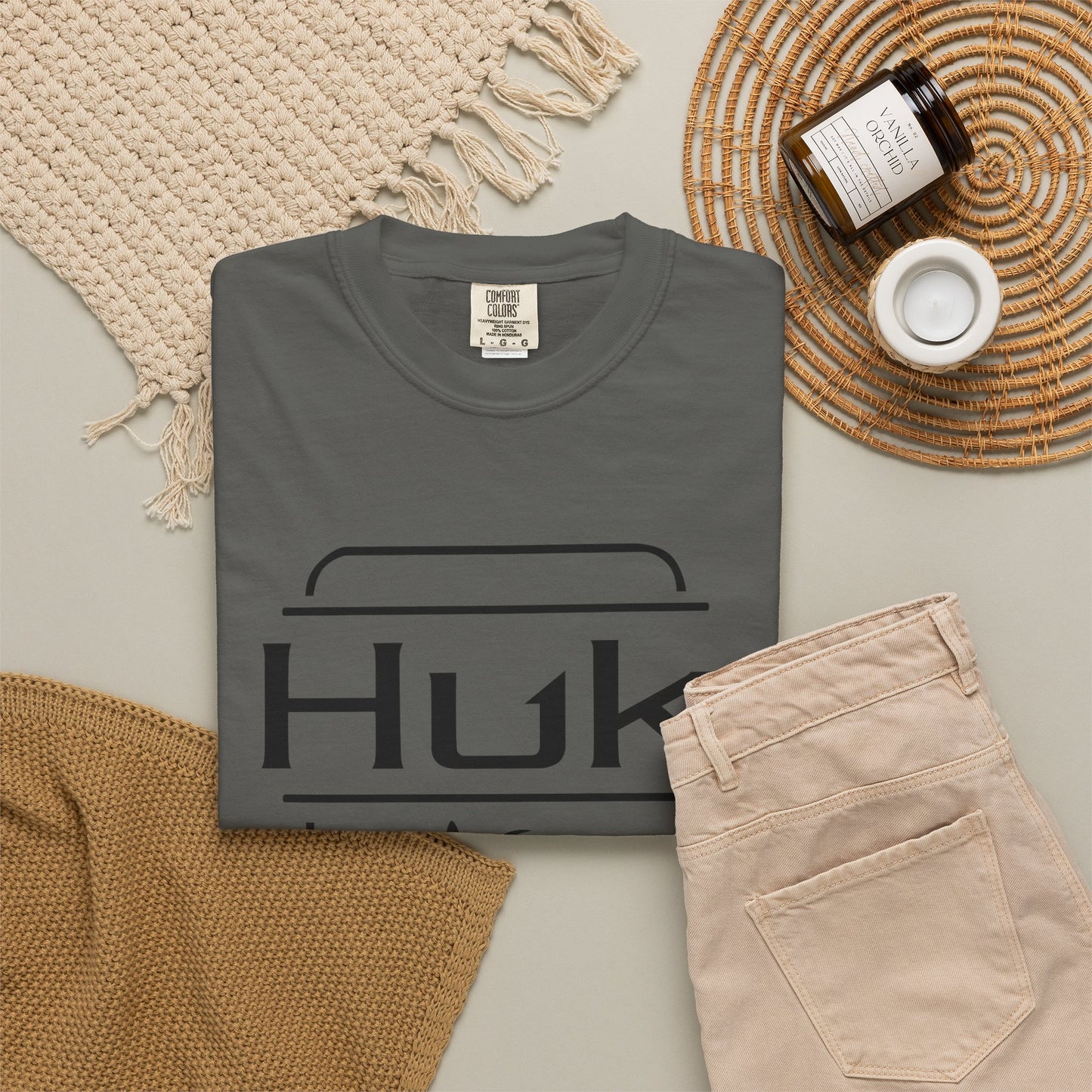 HUK Fishing Performance T-Shirt — "Huk Performance Fishing" Graphic Tee