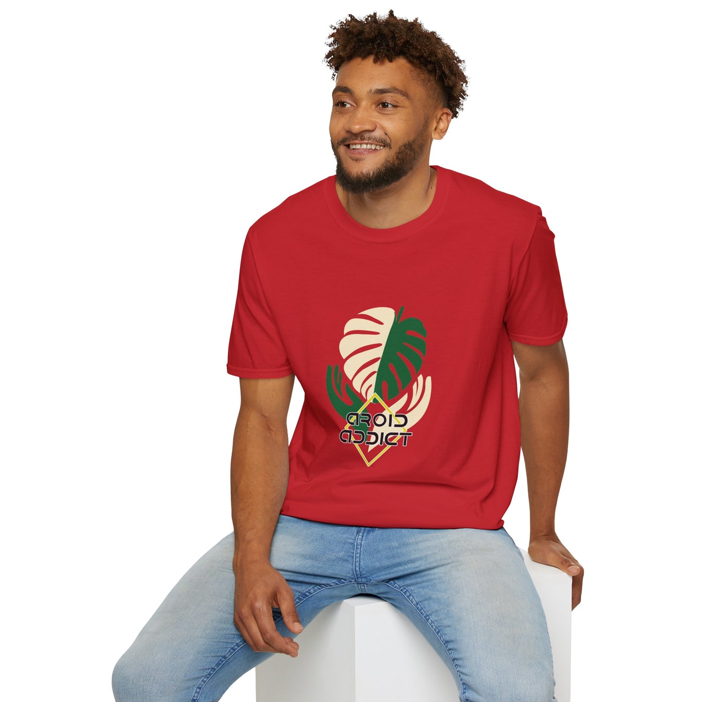 Monstera Leaf Tee - Aroid Addict — Tropical Plant Lover T-Shirt