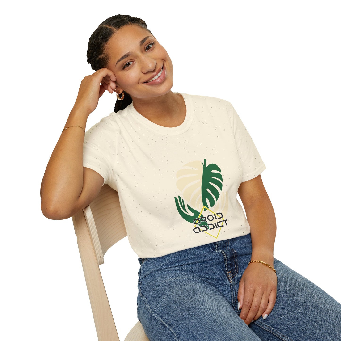 Monstera Leaf Tee - Aroid Addict — Tropical Plant Lover T-Shirt
