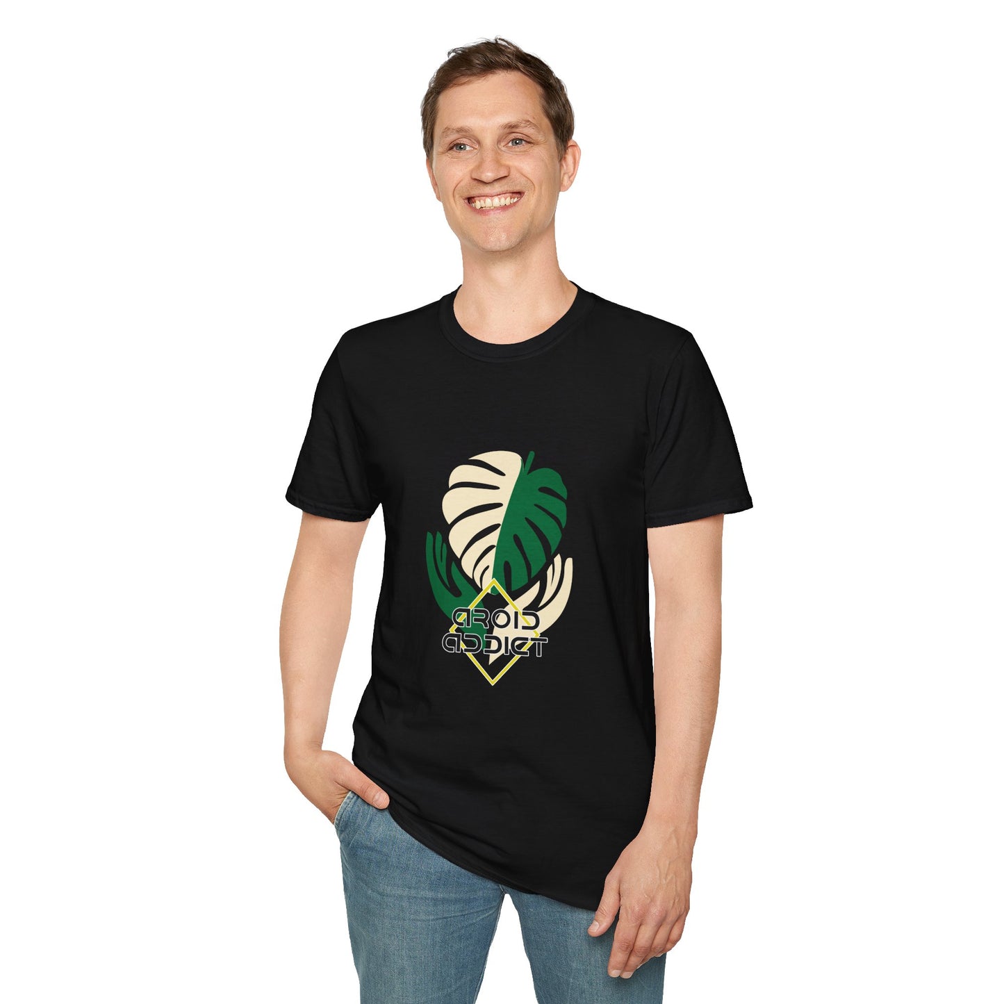 Monstera Leaf Tee - Aroid Addict — Tropical Plant Lover T-Shirt
