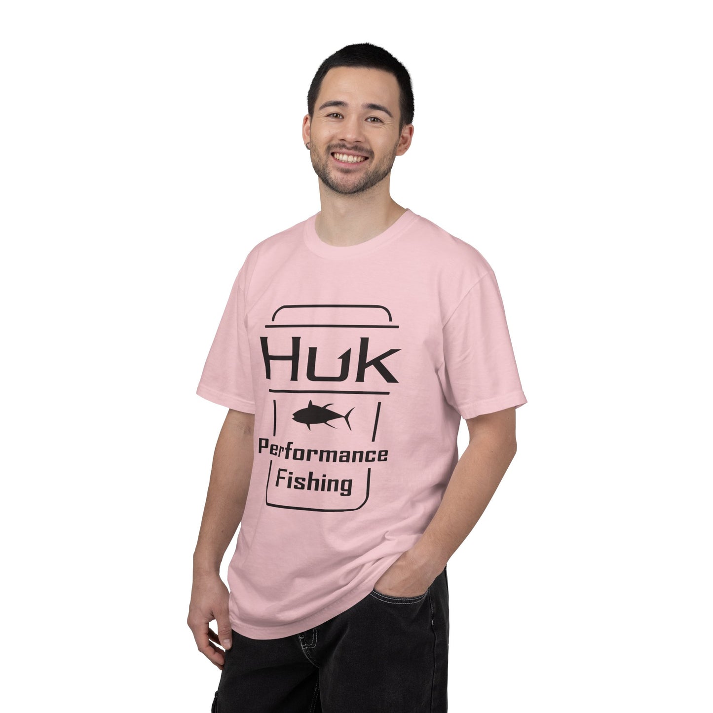 HUK Fishing Performance T-Shirt — "Huk Performance Fishing" Graphic Tee