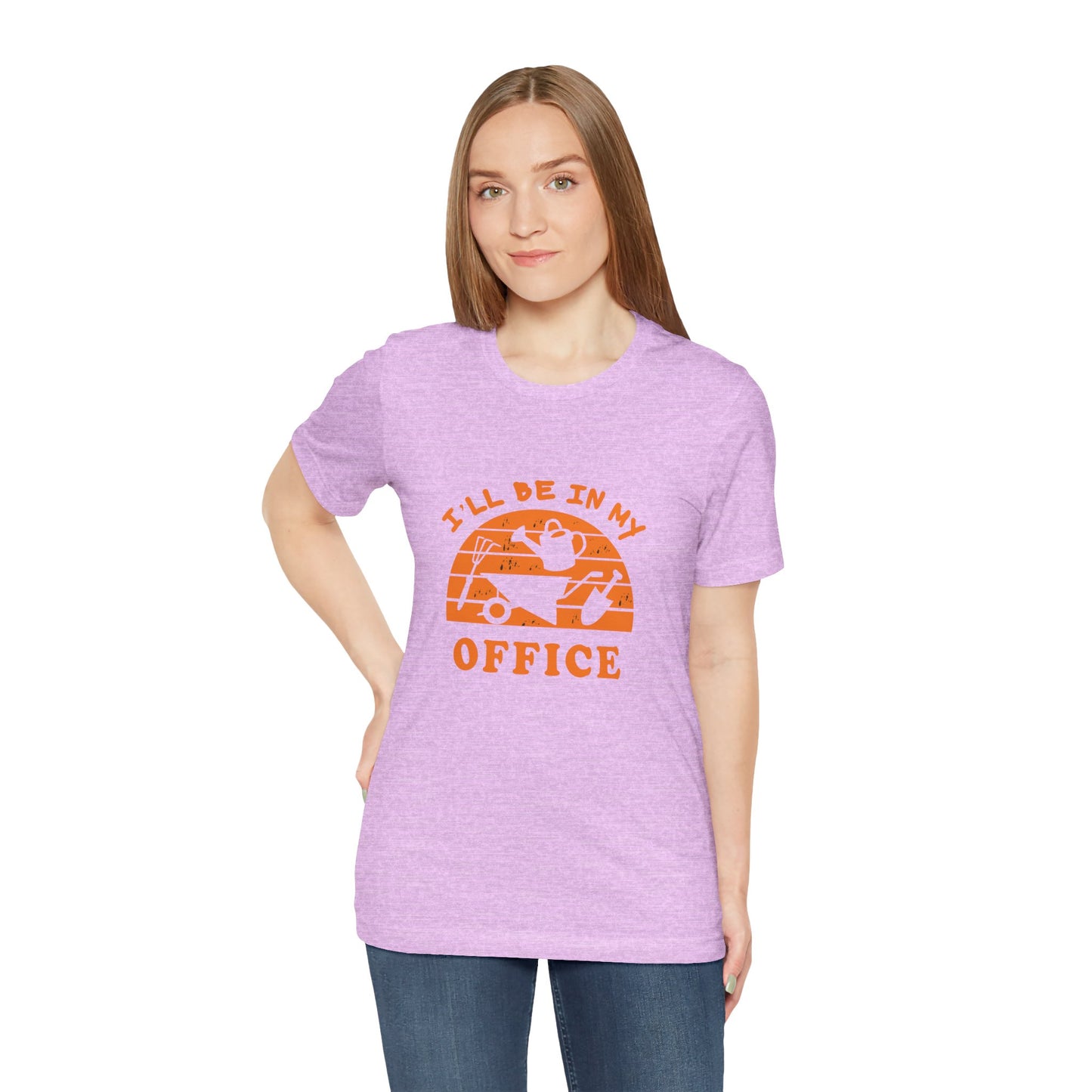 I'll Be In My Office T-Shirt — Gardening Watering Can Graphic Tee