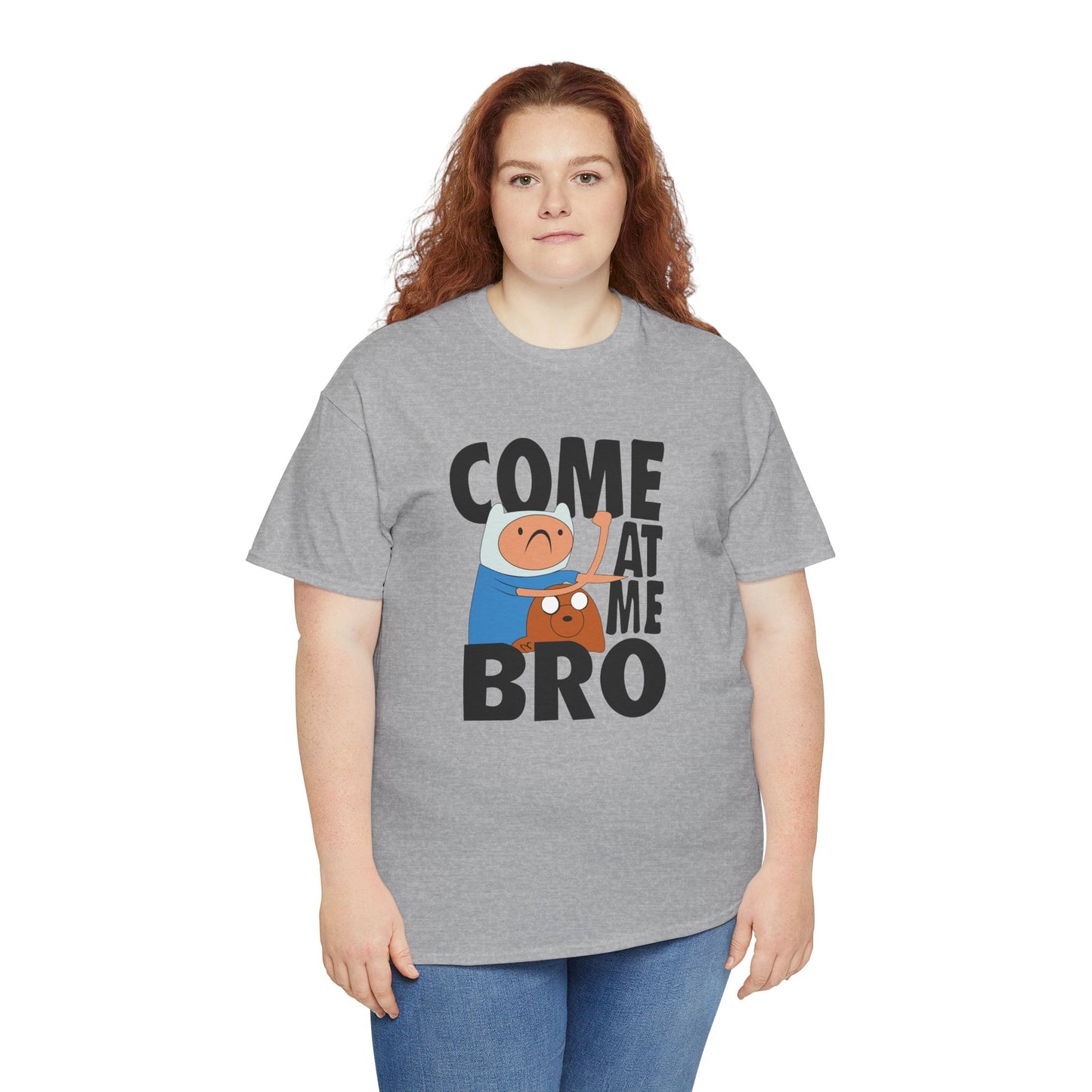 Come At Me Bro T‑Shirt — Funny Cartoon Bros Graphic Tee