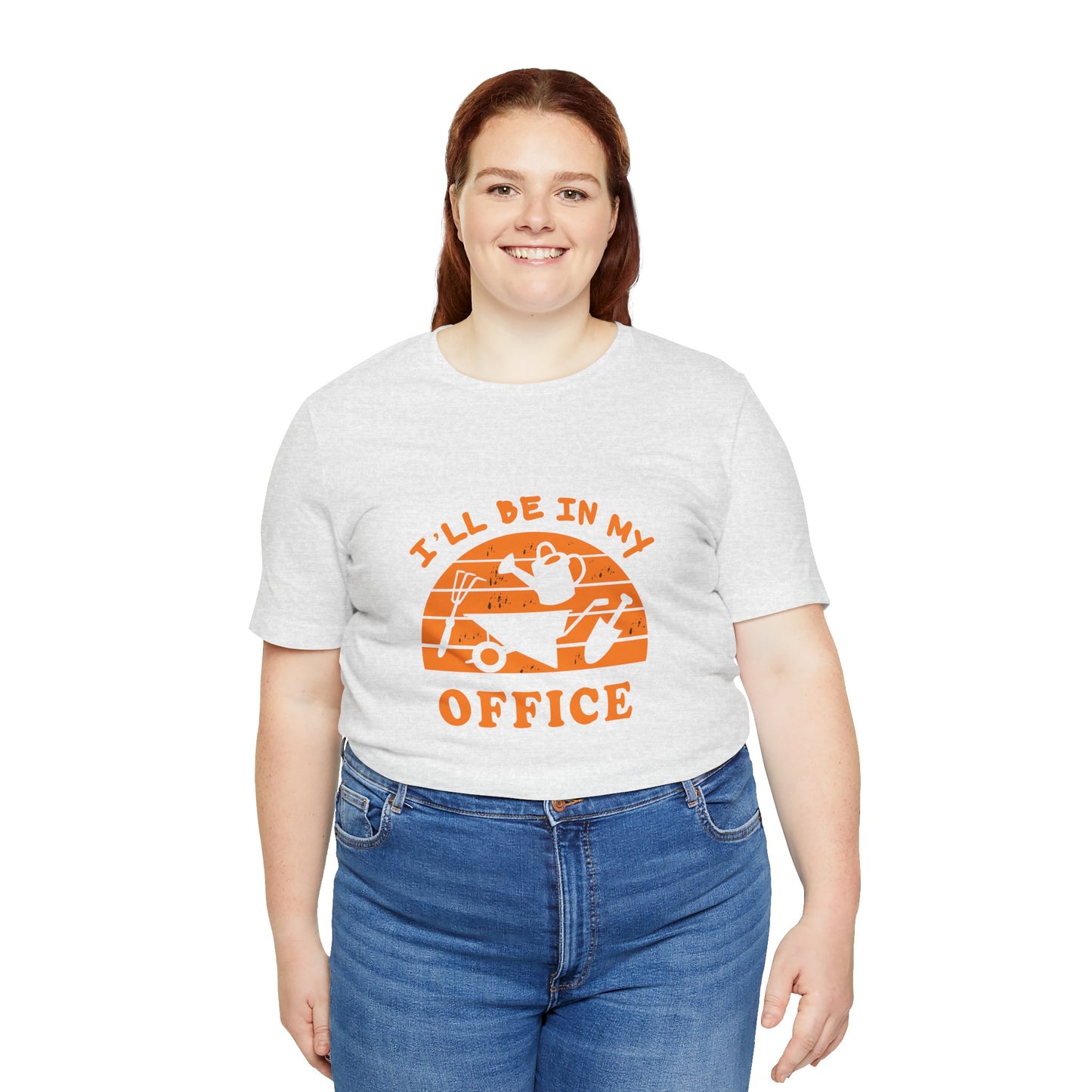 I'll Be In My Office T-Shirt — Gardening Watering Can Graphic Tee
