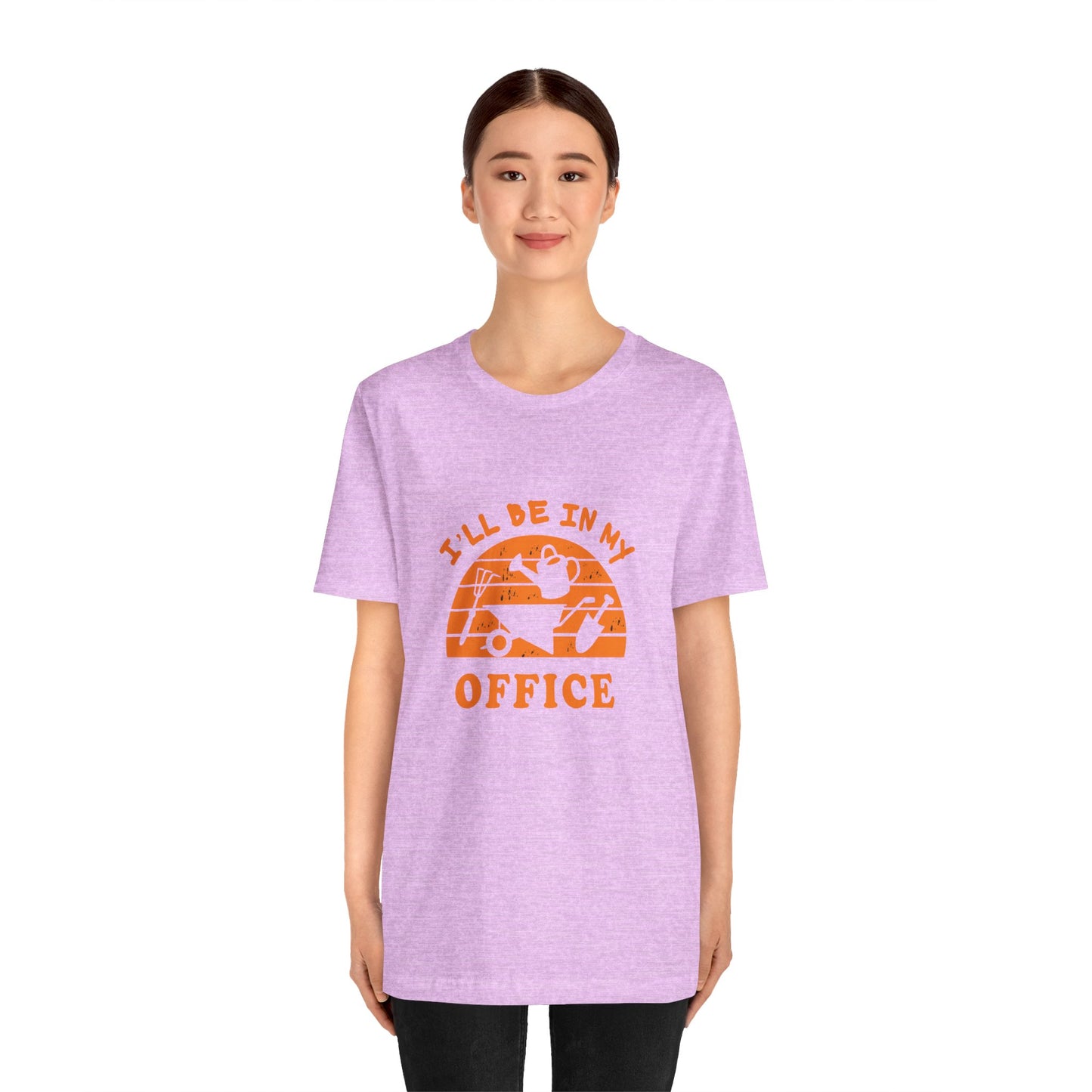 I'll Be In My Office T-Shirt — Gardening Watering Can Graphic Tee