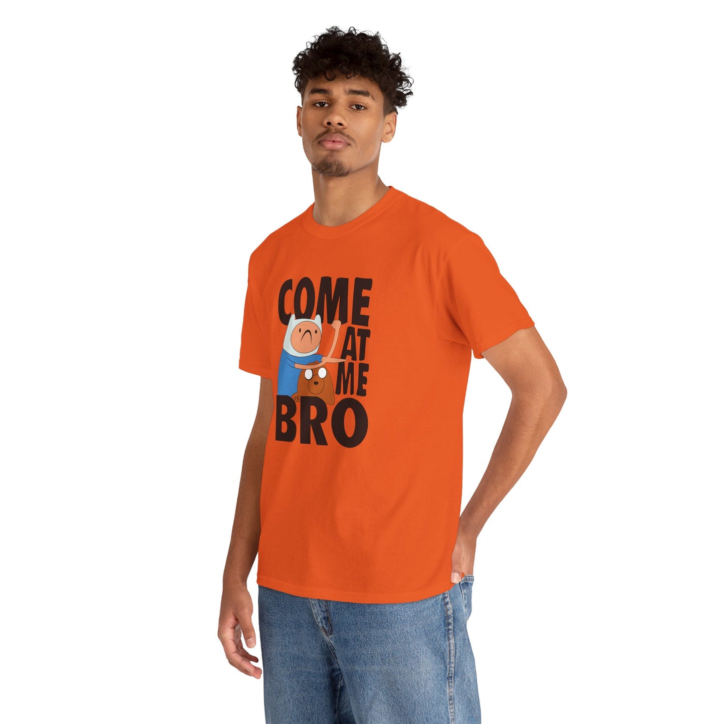 Come At Me Bro T‑Shirt — Funny Cartoon Bros Graphic Tee