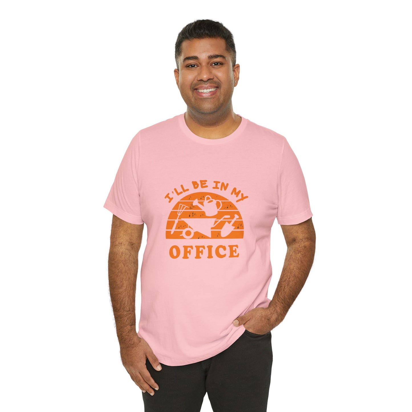 I'll Be In My Office T-Shirt — Gardening Watering Can Graphic Tee