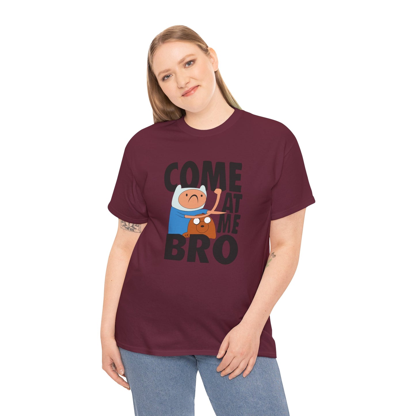 Come At Me Bro T‑Shirt — Funny Cartoon Bros Graphic Tee