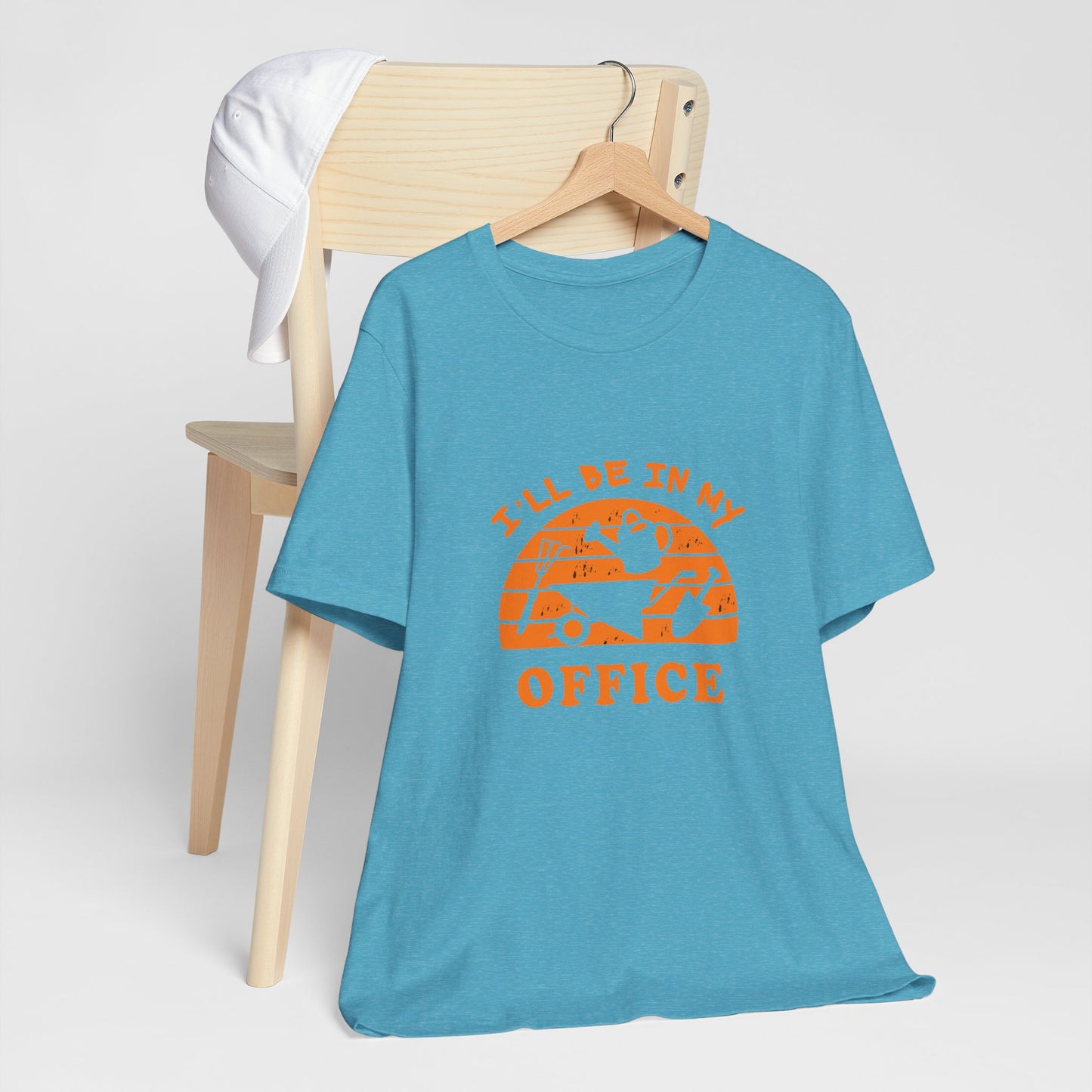 I'll Be In My Office T-Shirt — Gardening Watering Can Graphic Tee