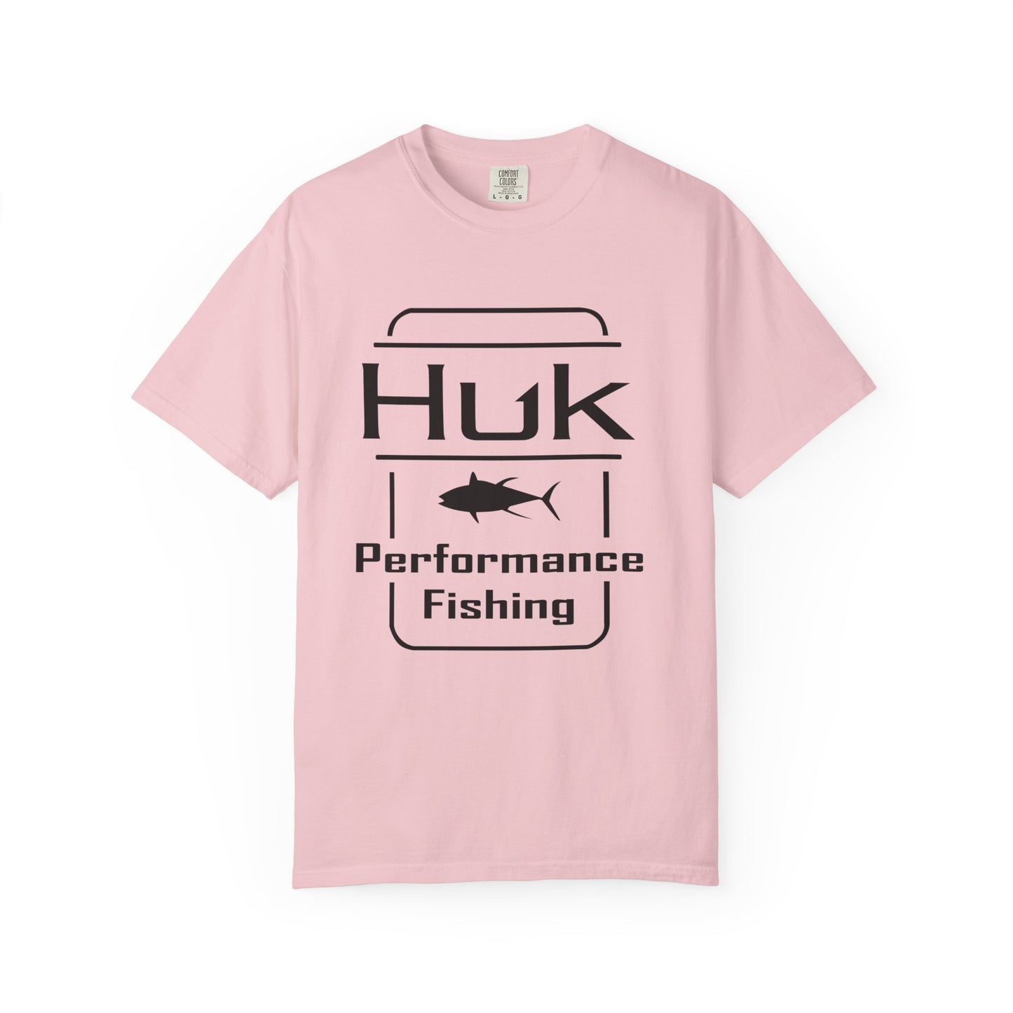 HUK Fishing Performance T-Shirt — "Huk Performance Fishing" Graphic Tee