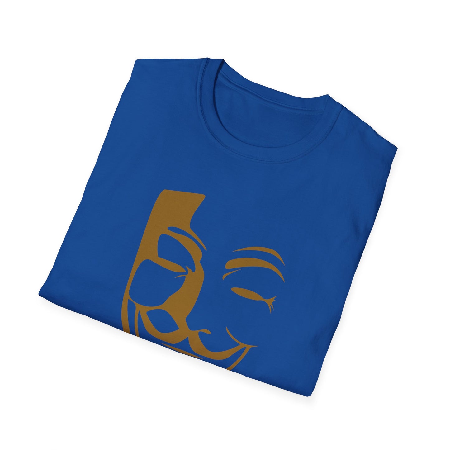 Guy Fawkes Mask T-Shirt — Anonymous/V for Vendetta Inspired Graphic Tee