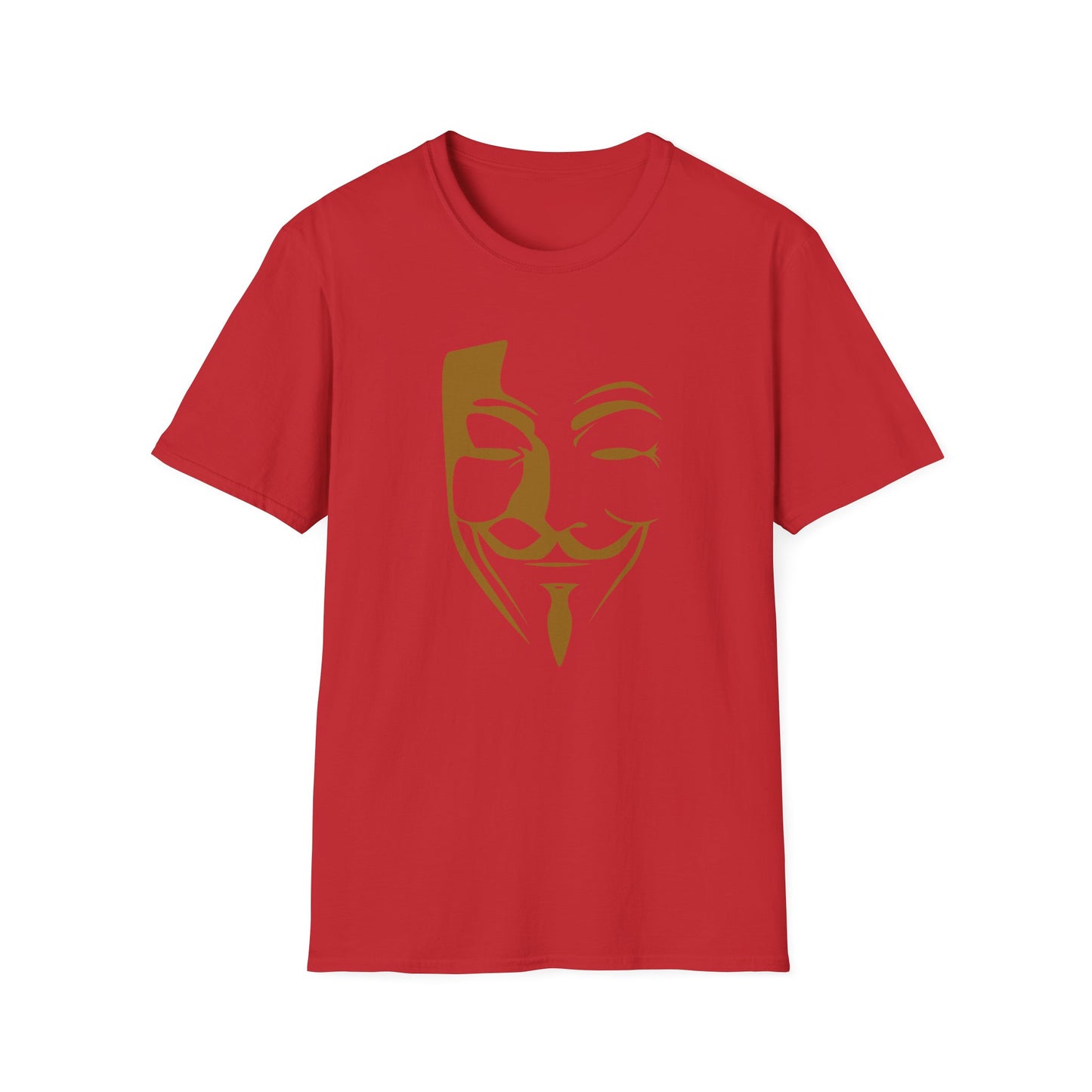 Guy Fawkes Mask T-Shirt — Anonymous/V for Vendetta Inspired Graphic Tee
