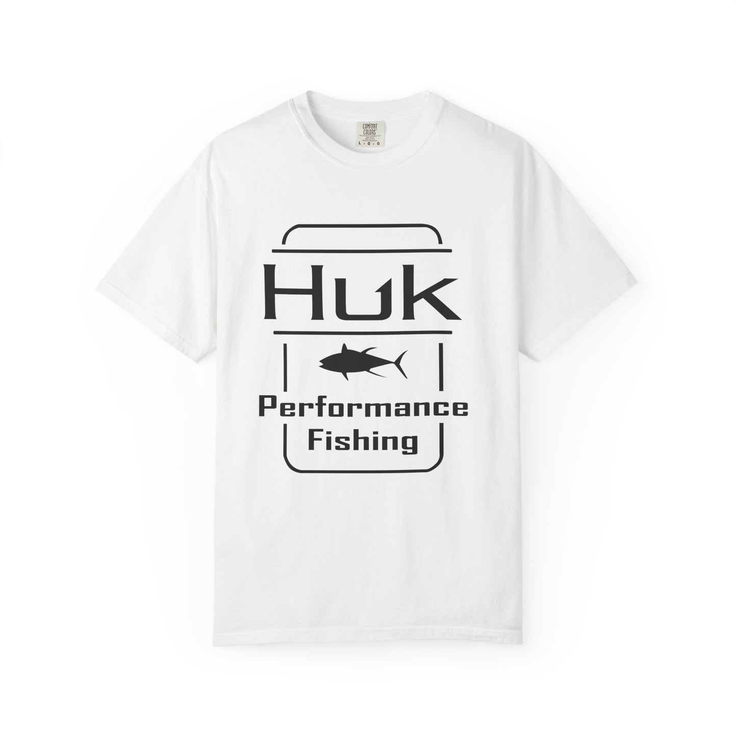 HUK Fishing Performance T-Shirt — "Huk Performance Fishing" Graphic Tee