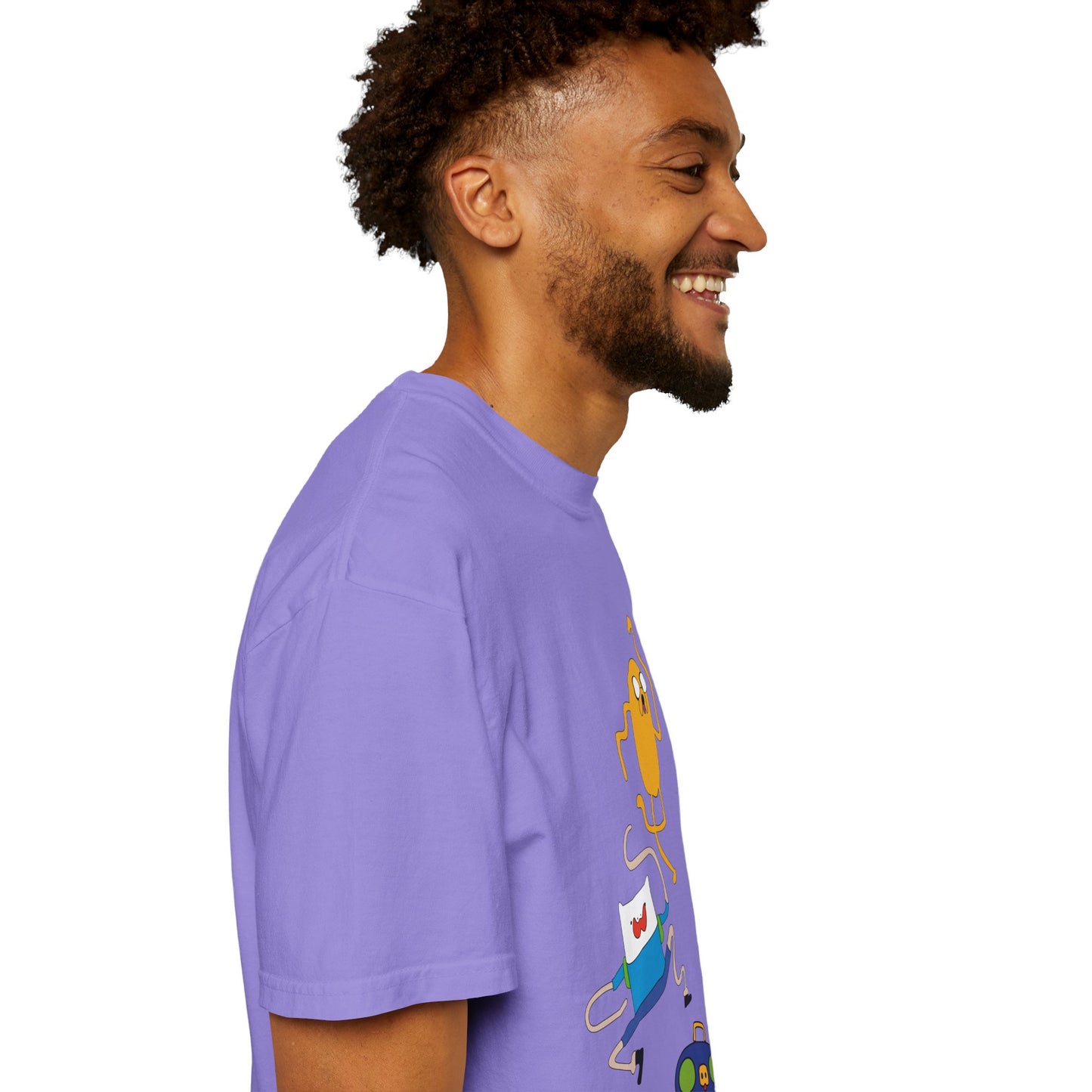 Adventure Time Dance Party T-Shirt — Jake & Radio Cartoon Tee