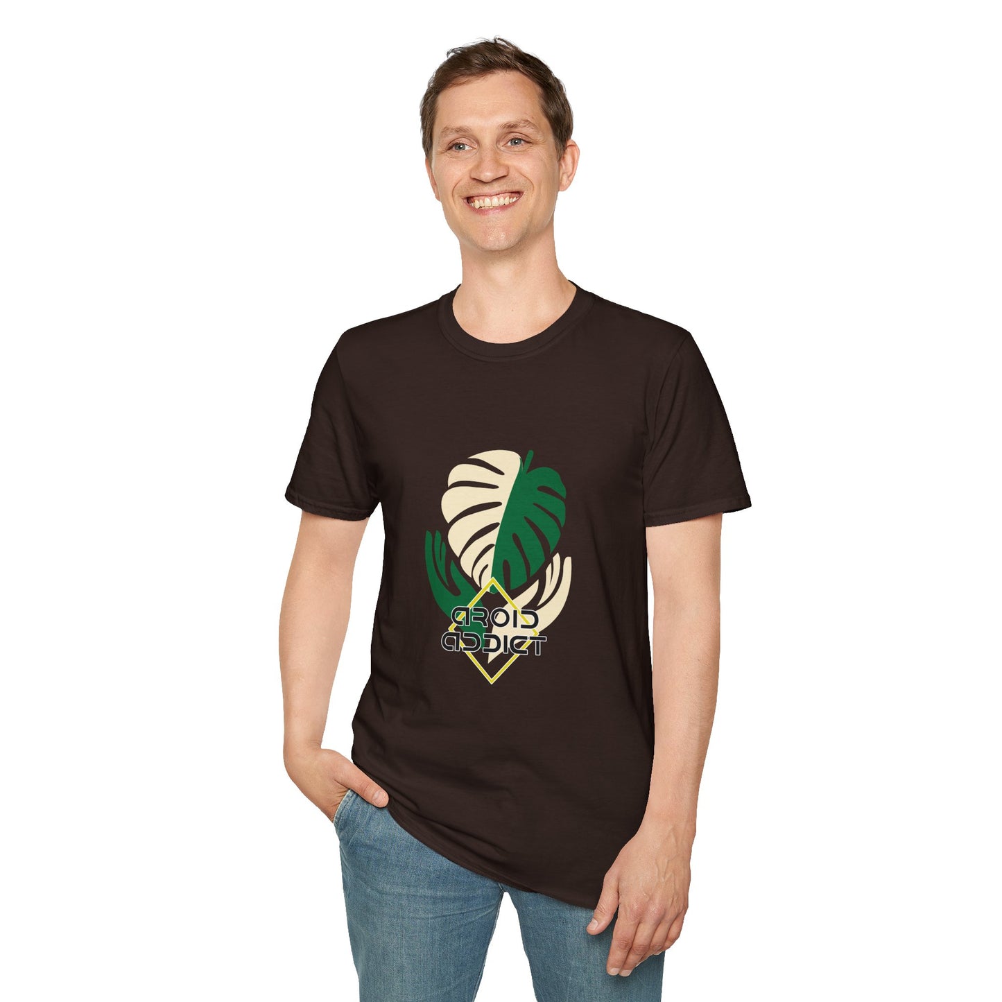 Monstera Leaf Tee - Aroid Addict — Tropical Plant Lover T-Shirt