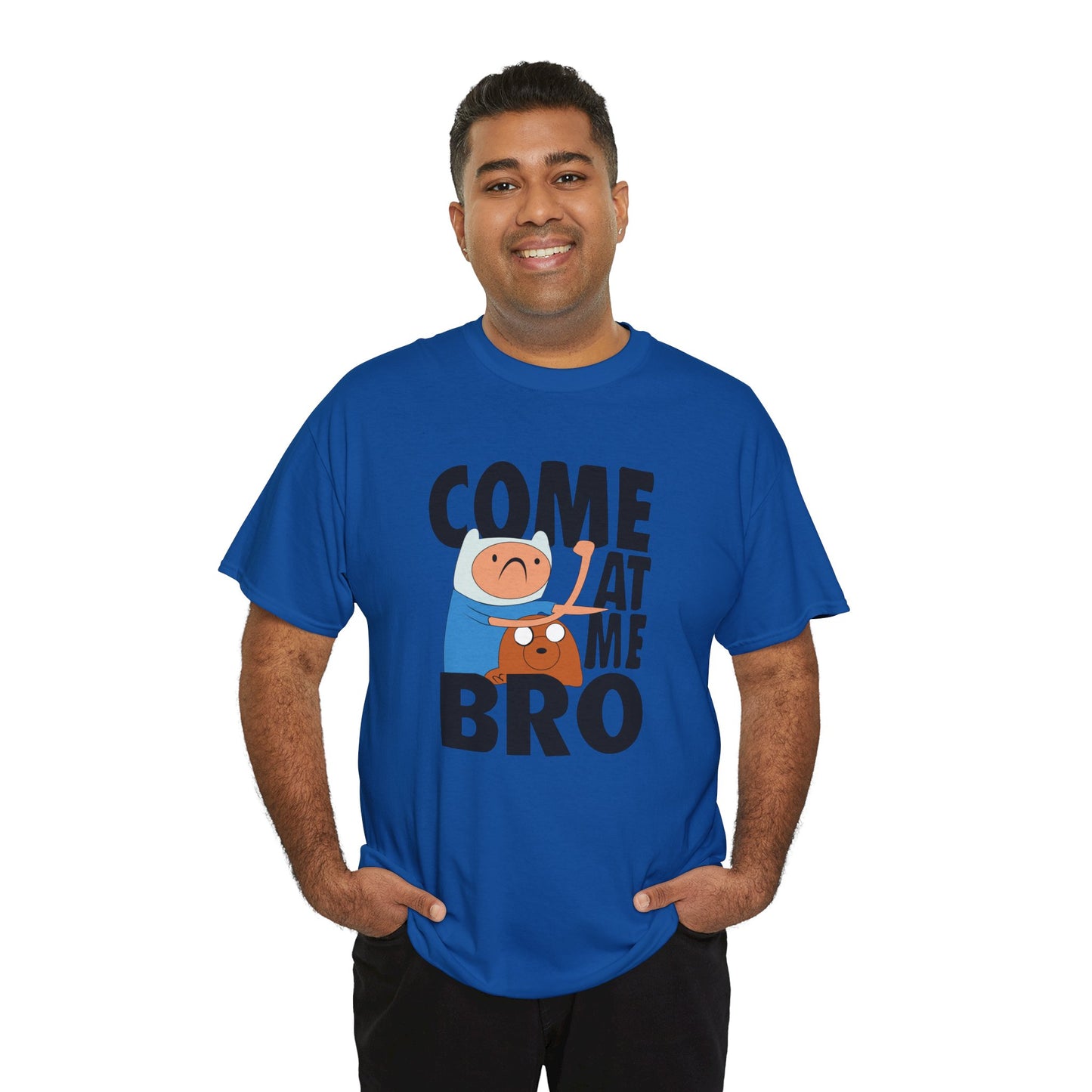 Come At Me Bro T‑Shirt — Funny Cartoon Bros Graphic Tee