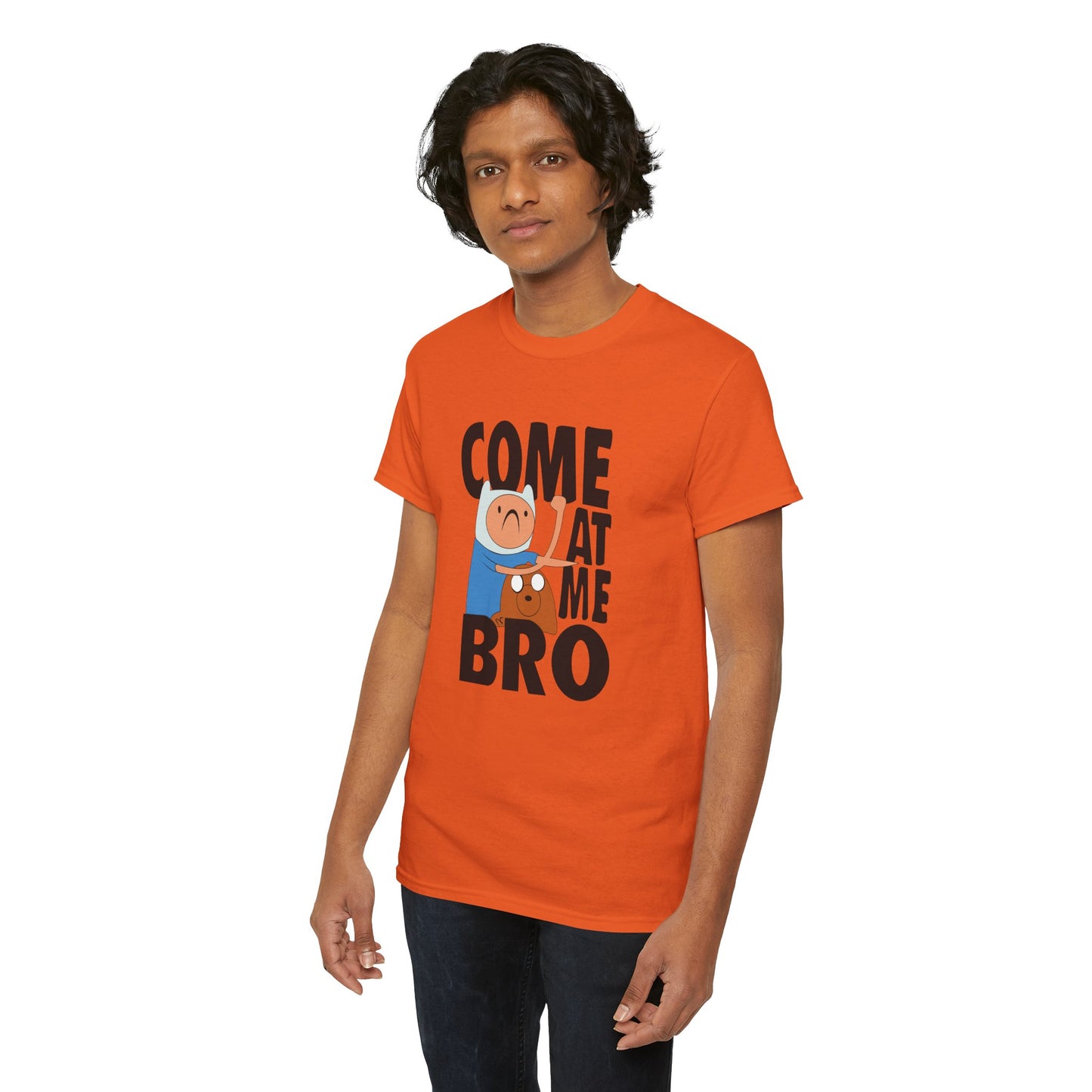 Come At Me Bro T‑Shirt — Funny Cartoon Bros Graphic Tee