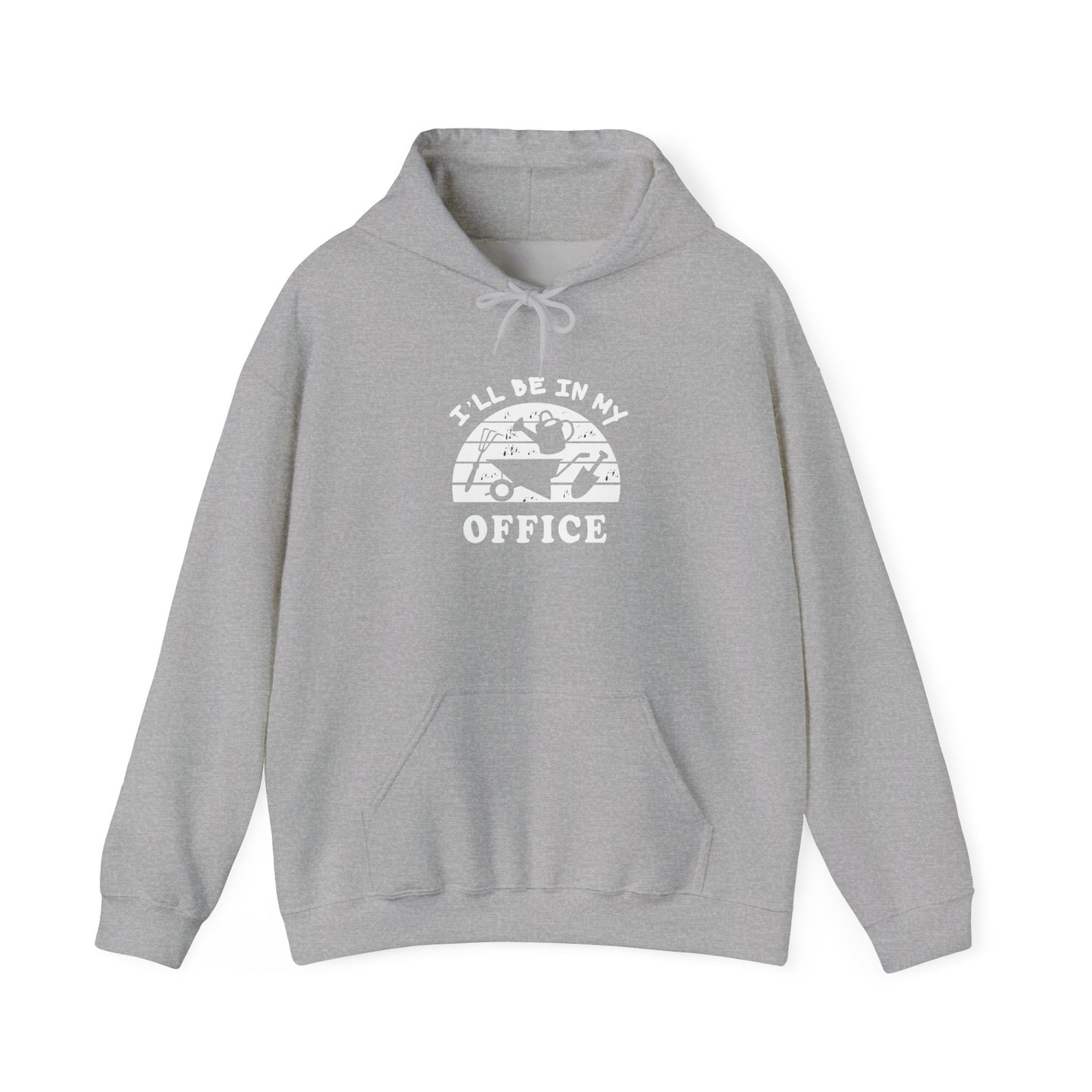 Hoodie — “I’ll Be In My Office” Cat Van Graphic Hoodie