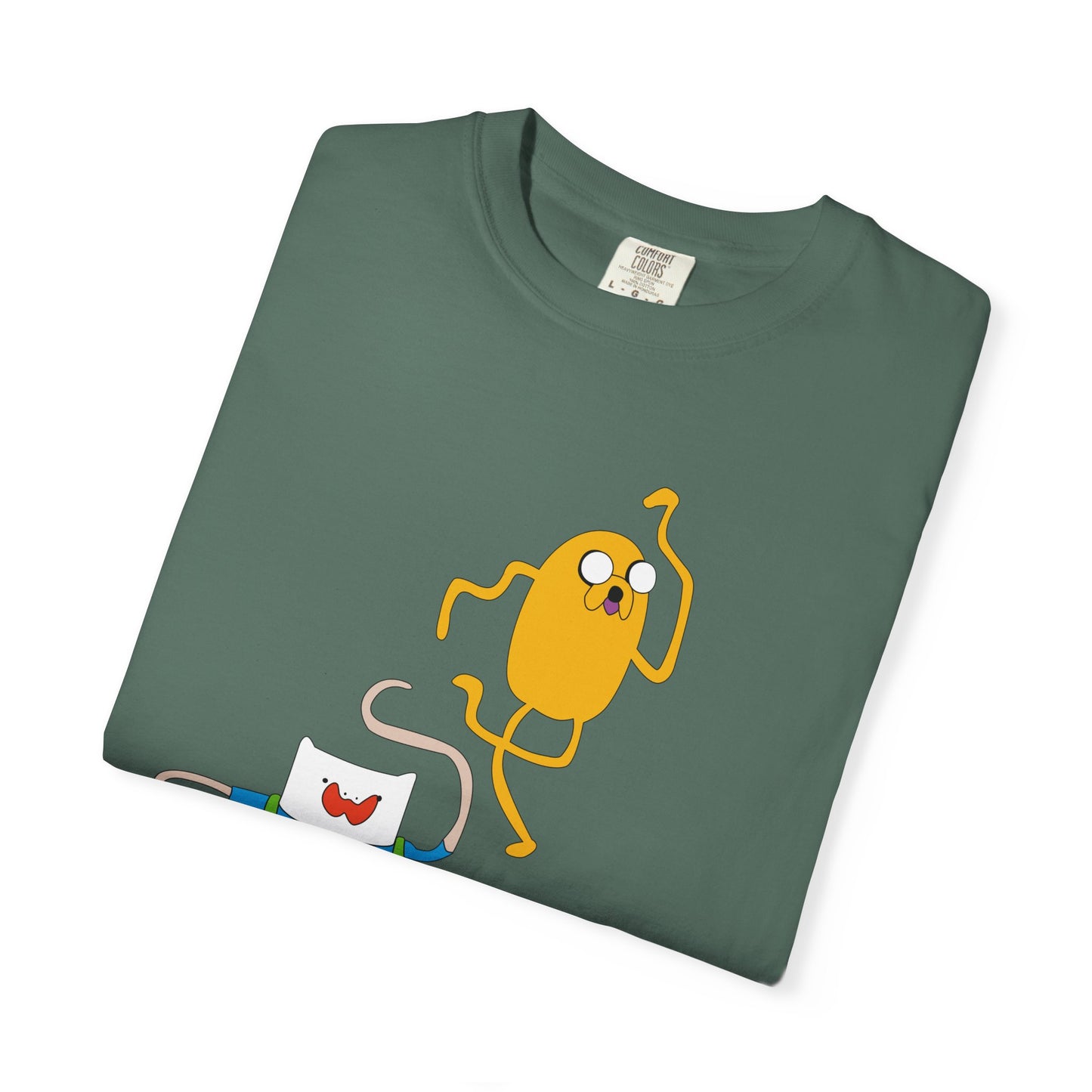 Adventure Time Dance Party T-Shirt — Jake & Radio Cartoon Tee