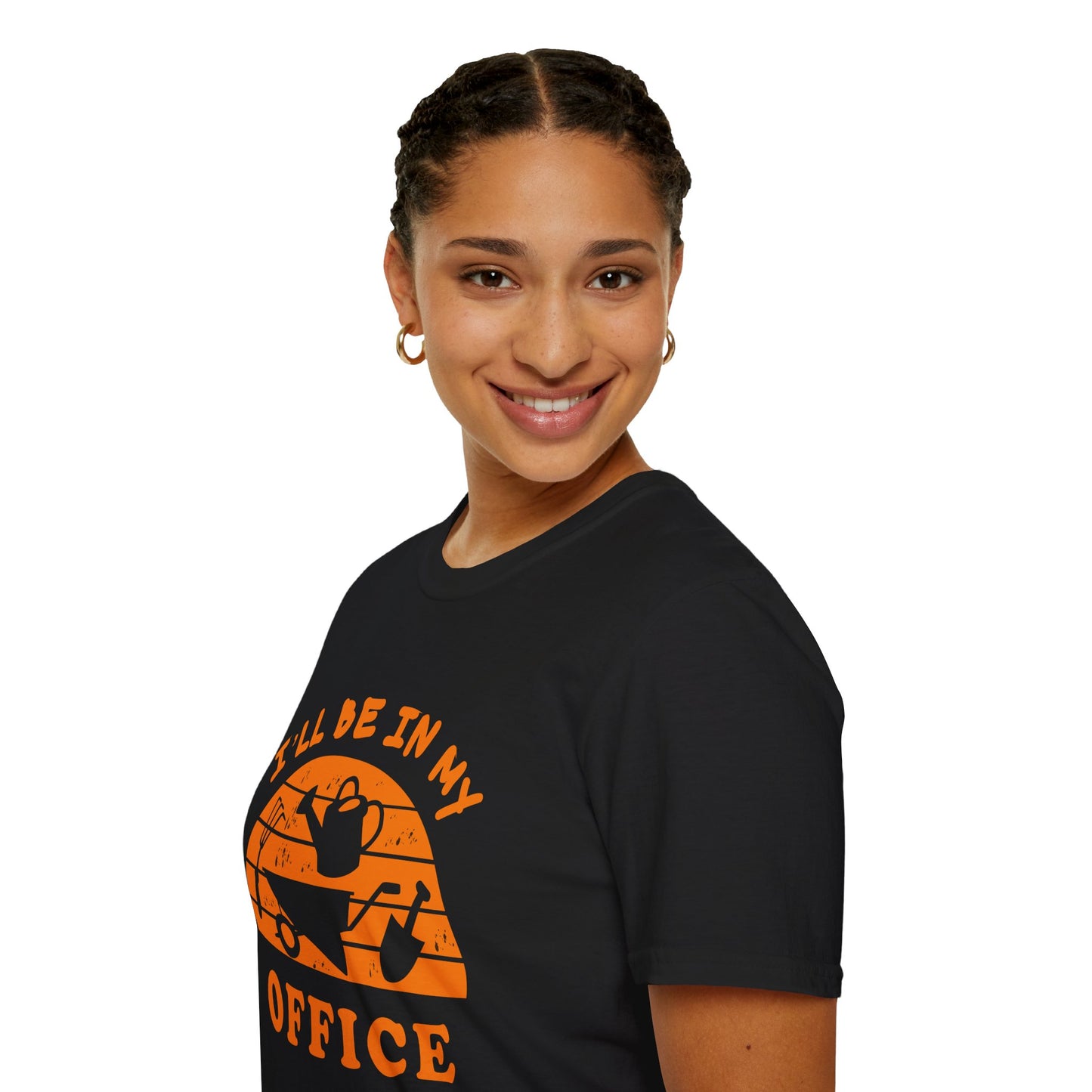 I'll Be In My Office T-Shirt — Funny Gardening Tee with Watering Can