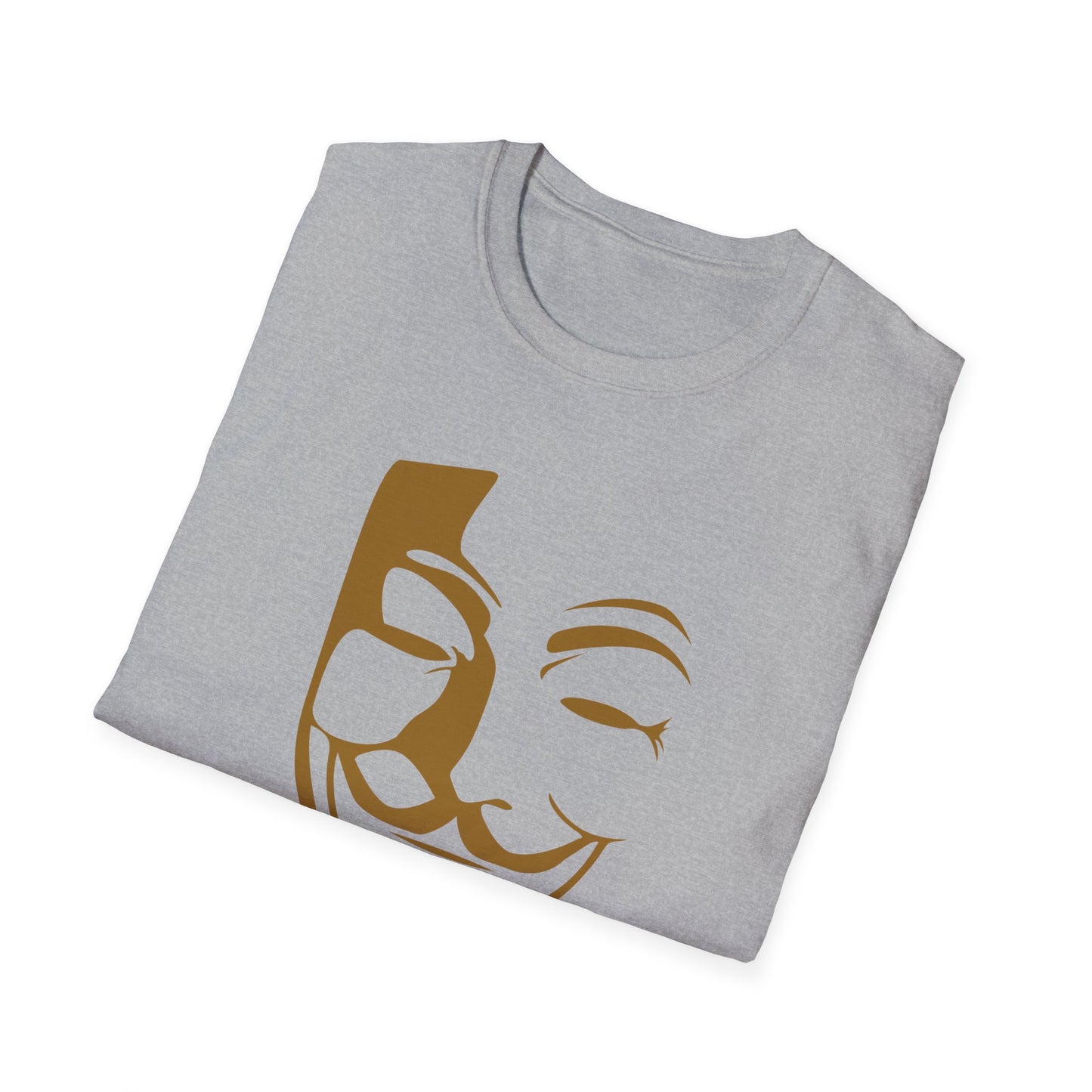 Guy Fawkes Mask T-Shirt — Anonymous/V for Vendetta Inspired Graphic Tee