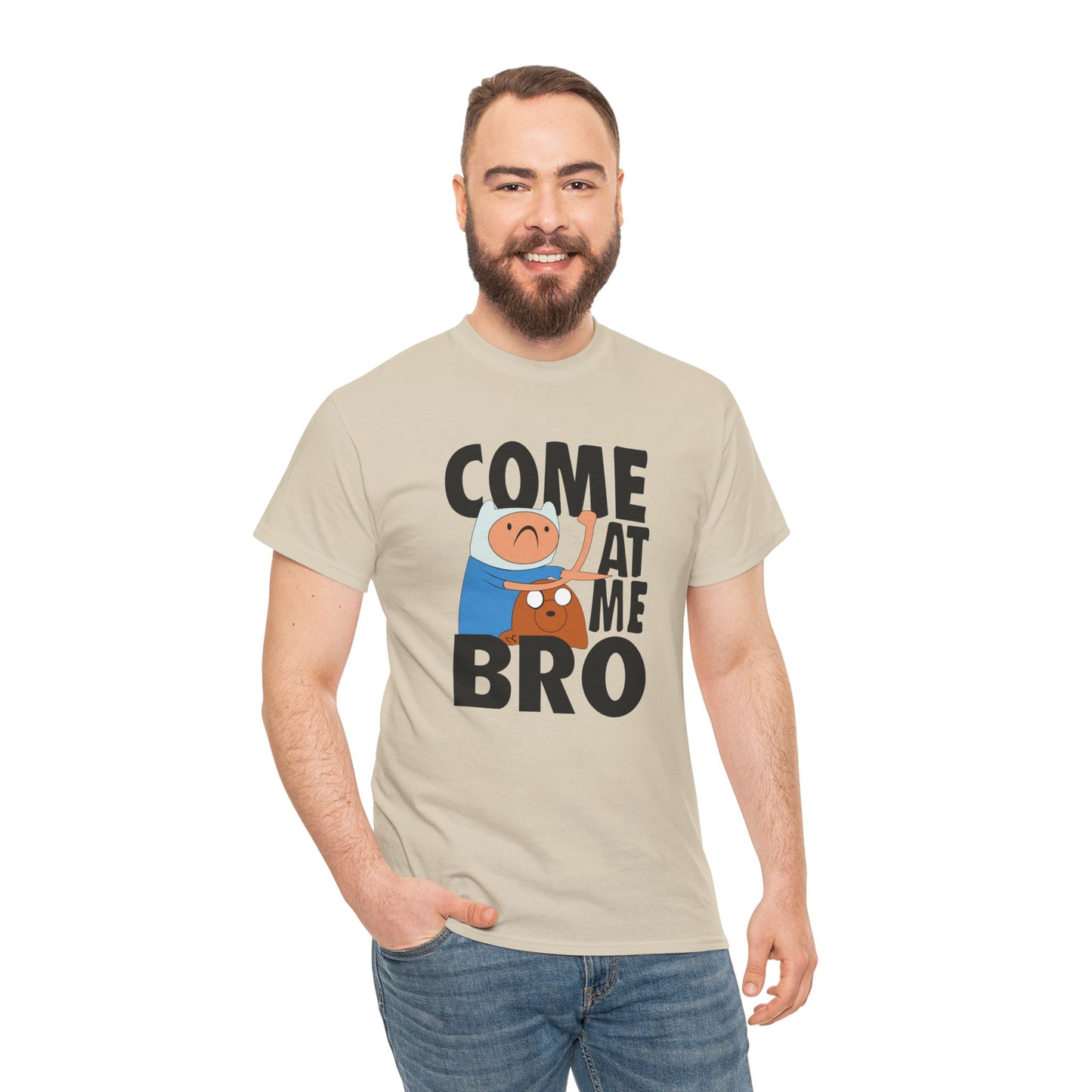 Come At Me Bro T‑Shirt — Funny Cartoon Bros Graphic Tee